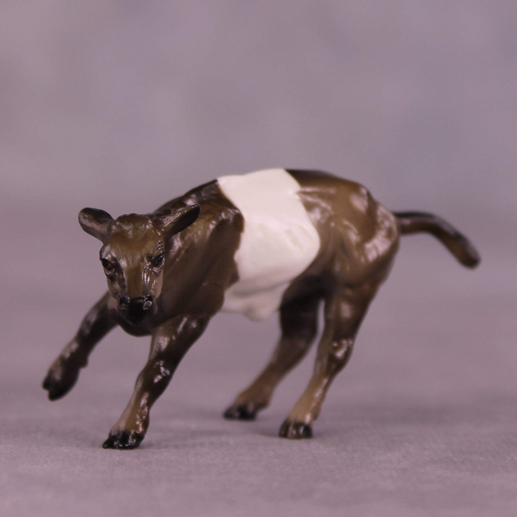 "Olivia" OOAK Calf Chip by Julie Keim EQ25