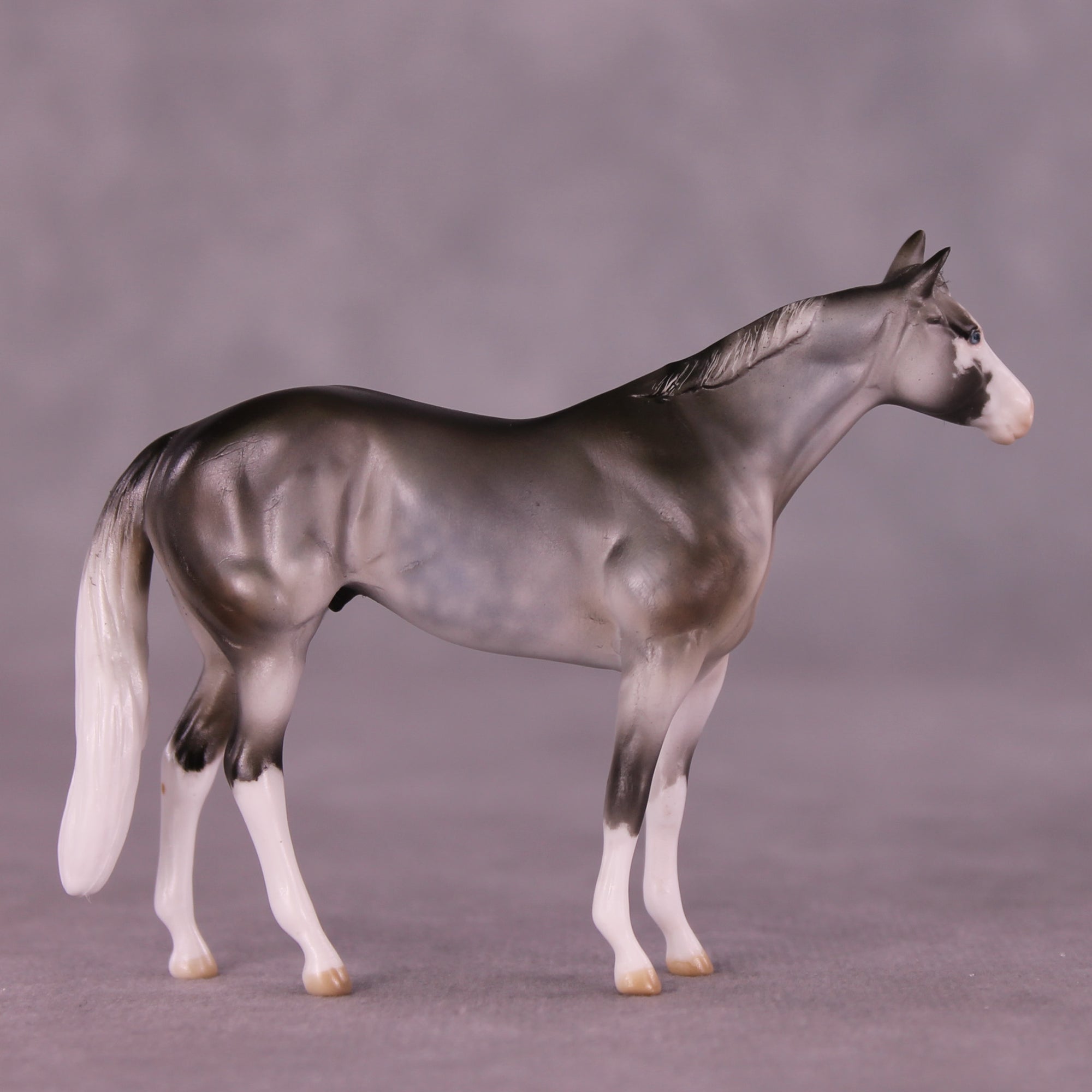 Calyx OOAK Chip Stock Horse by Julie Keim LHS25