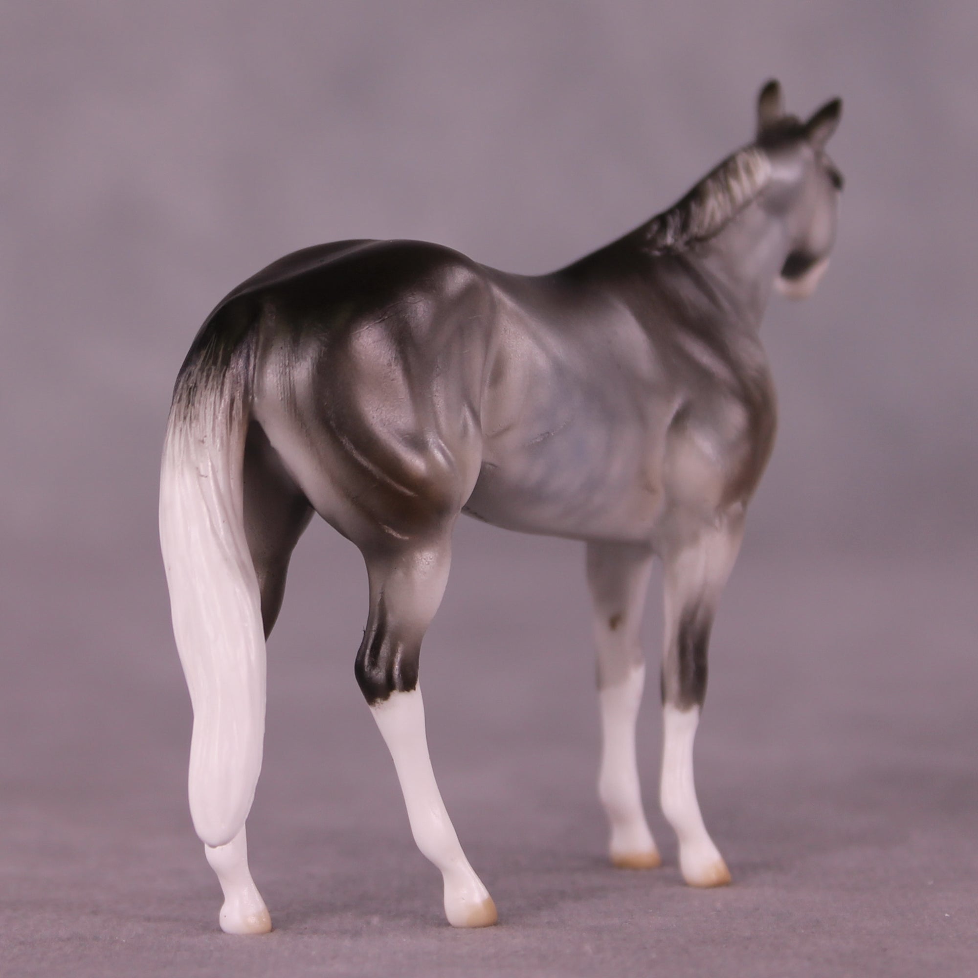 Calyx OOAK Chip Stock Horse by Julie Keim LHS25