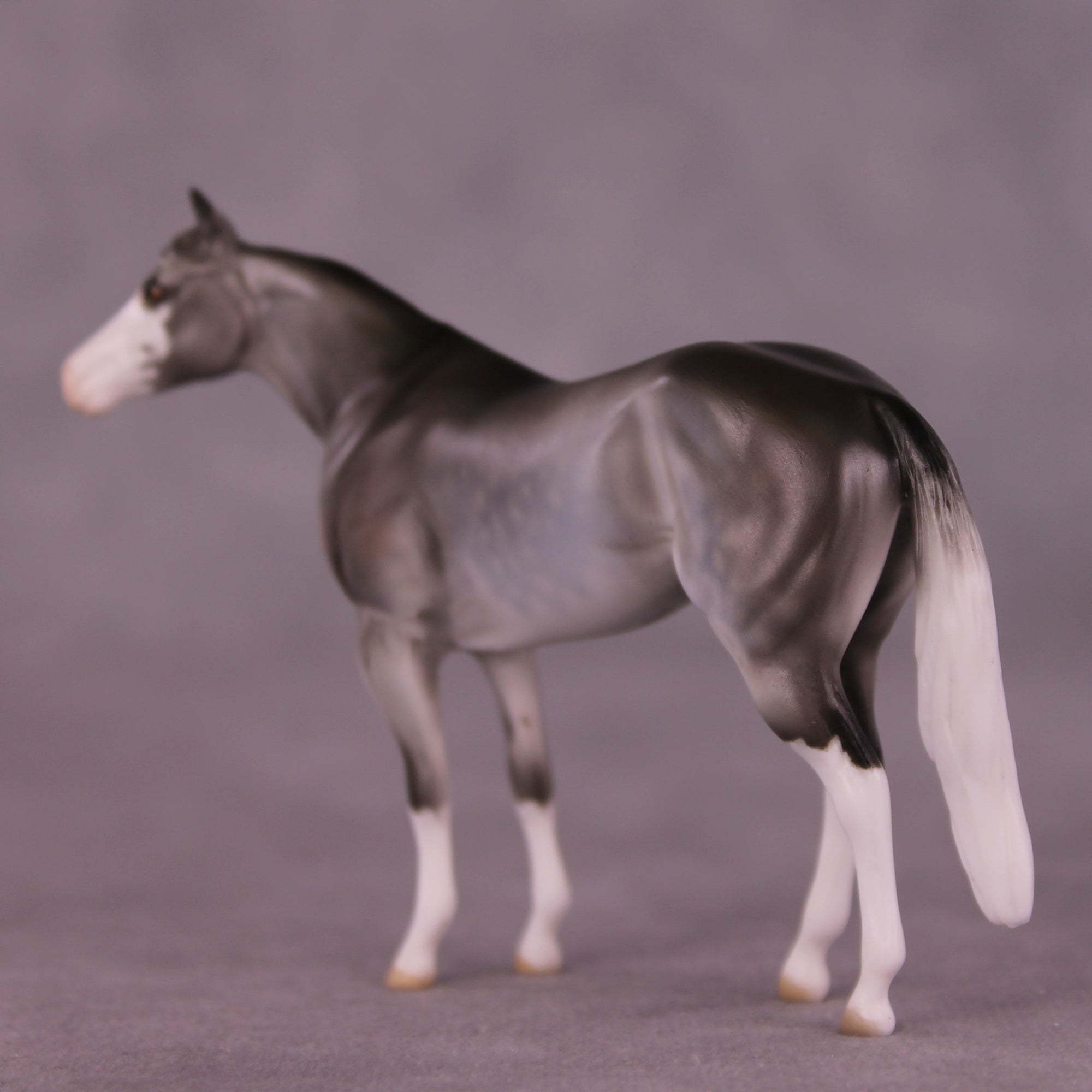 Calyx OOAK Chip Stock Horse by Julie Keim LHS25