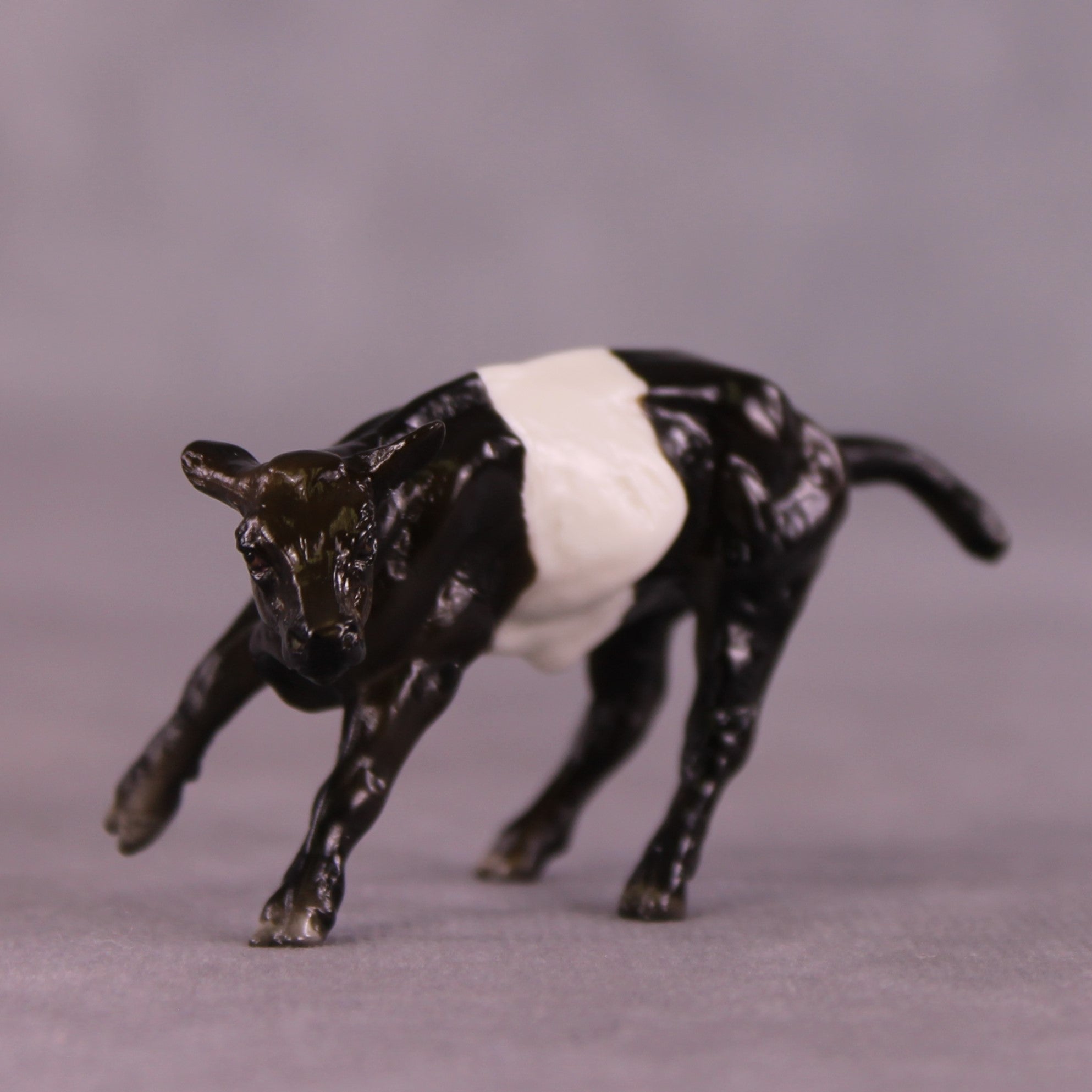 "Lee" OOAK Calf Chip by Julie Keim EQ25