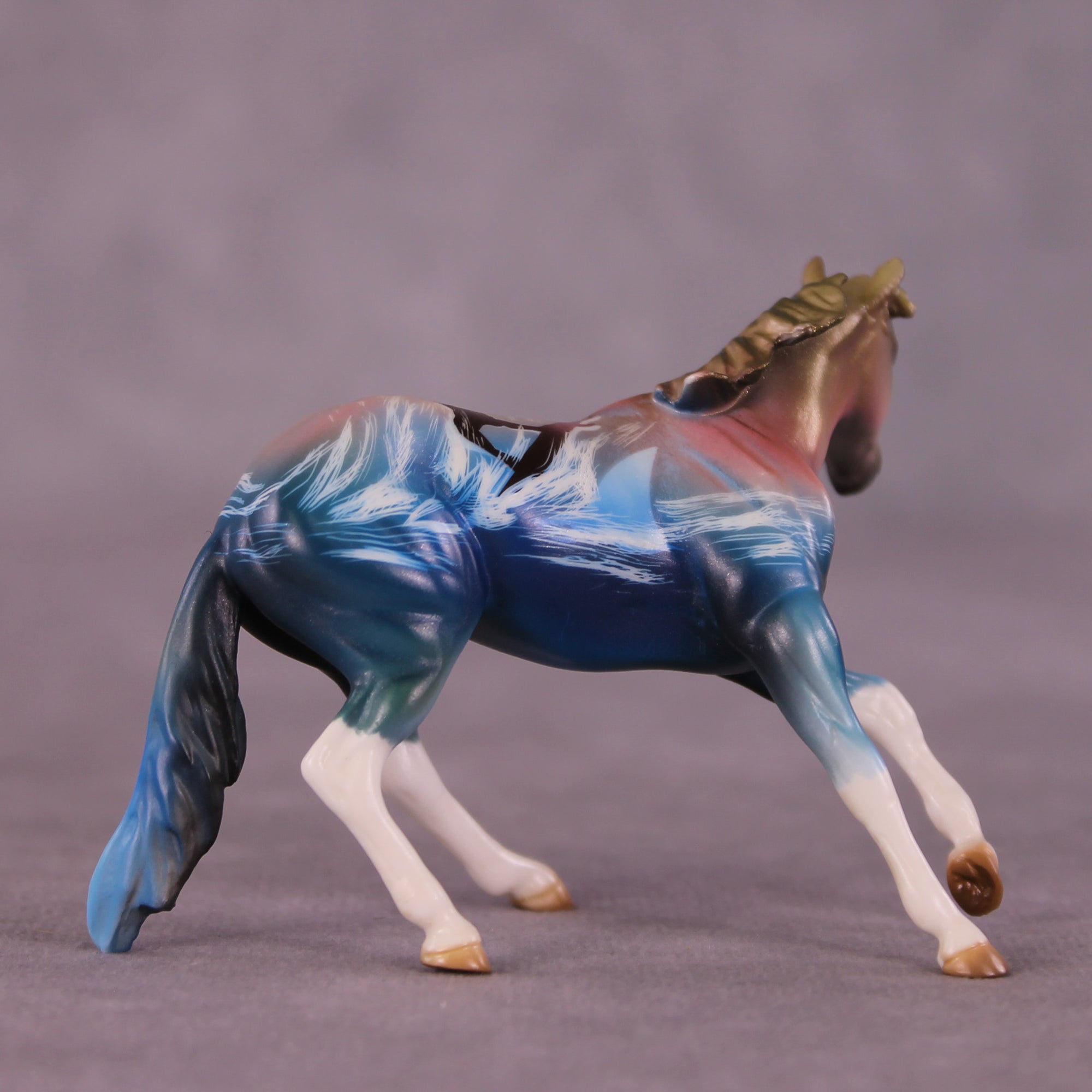 Surfer's Sunset OOAK Cutter Chip by Kike Duarte SCD25