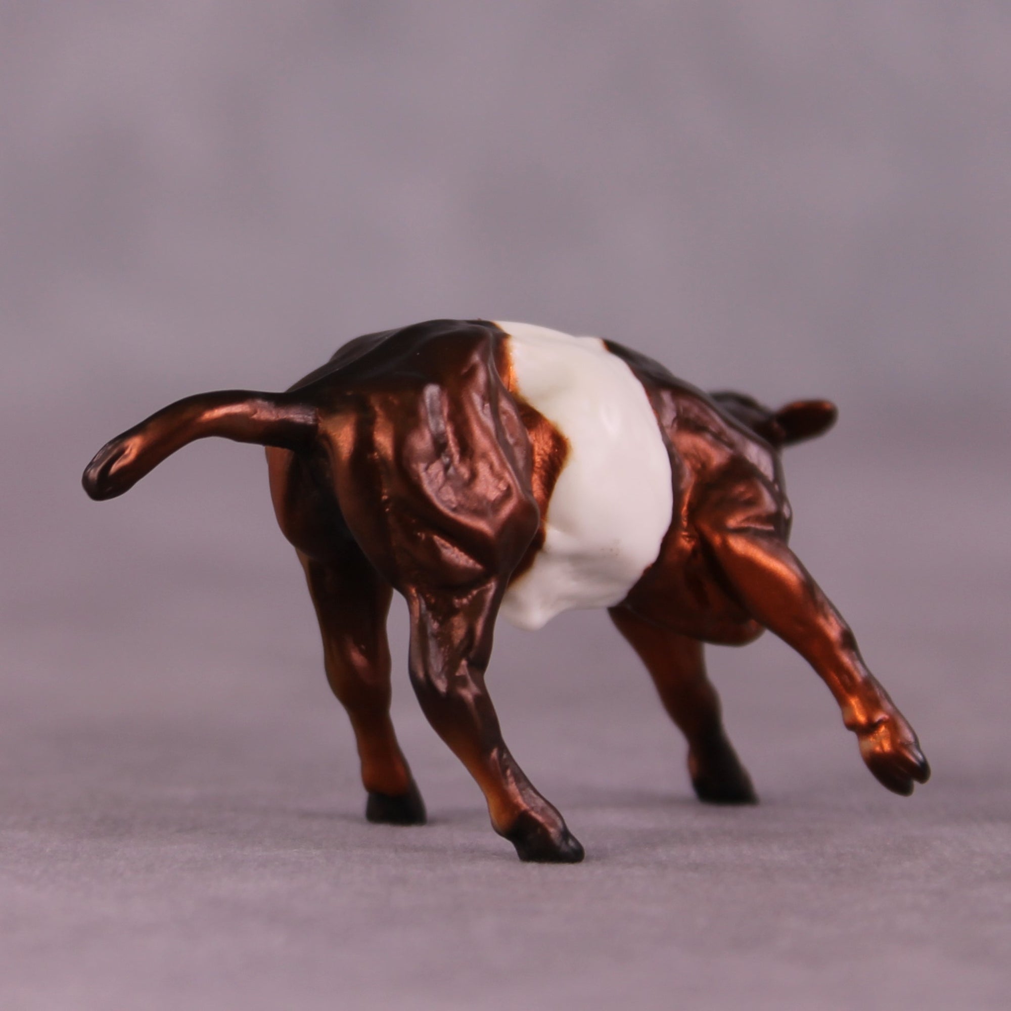 "Deja" OOAK Calf Chip by Julie Keim EQ25