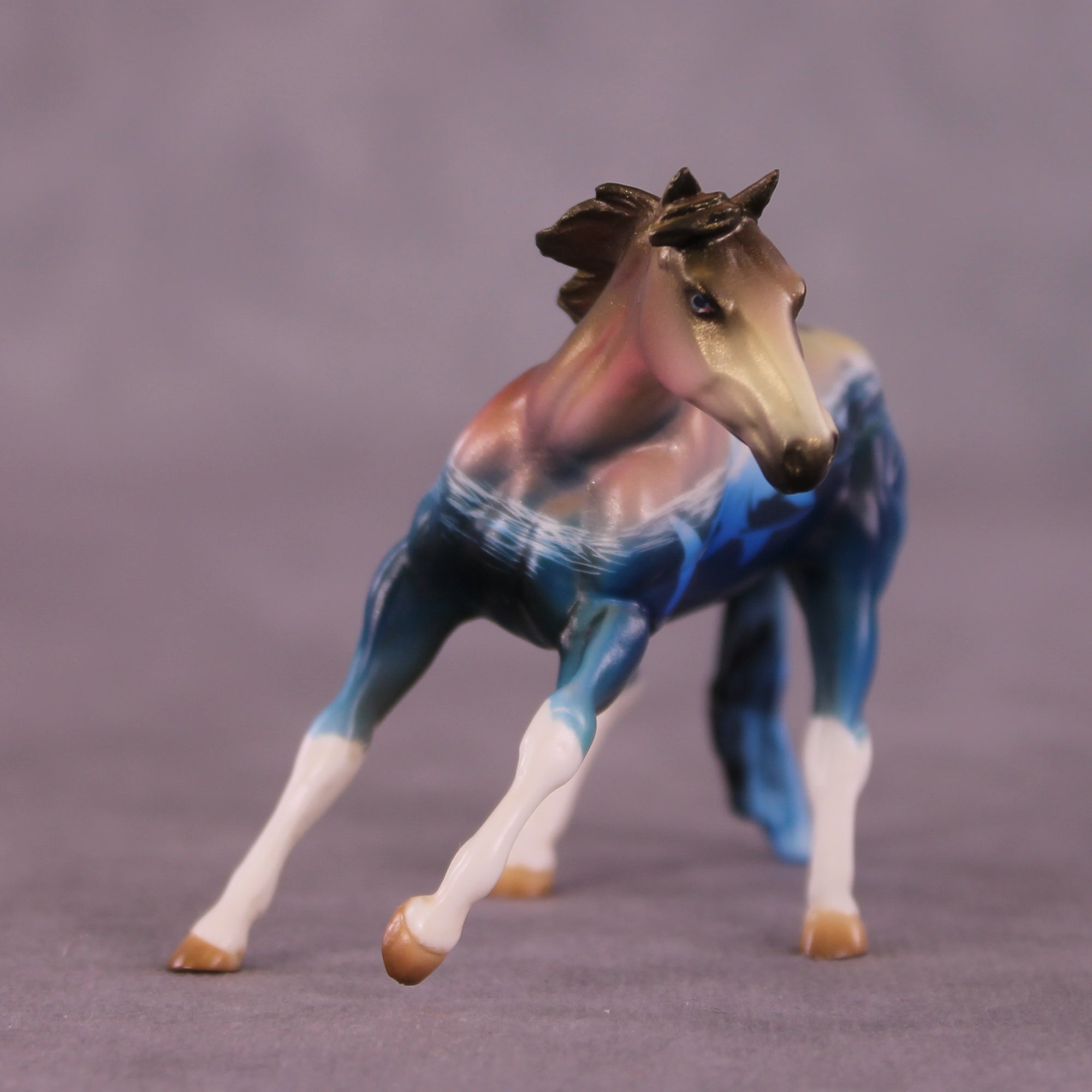 Surfer's Sunset OOAK Cutter Chip by Kike Duarte SCD25