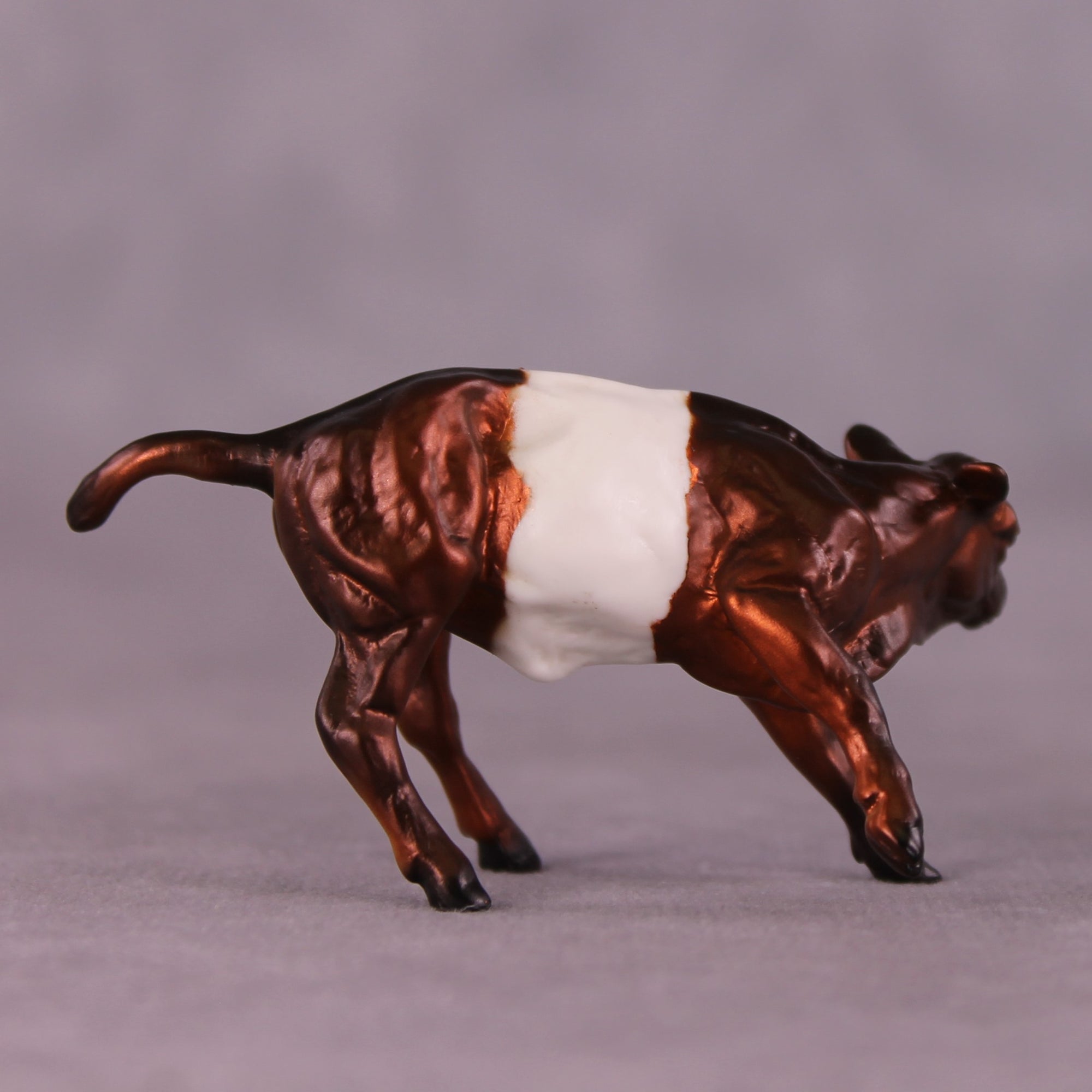 "Deja" OOAK Calf Chip by Julie Keim EQ25