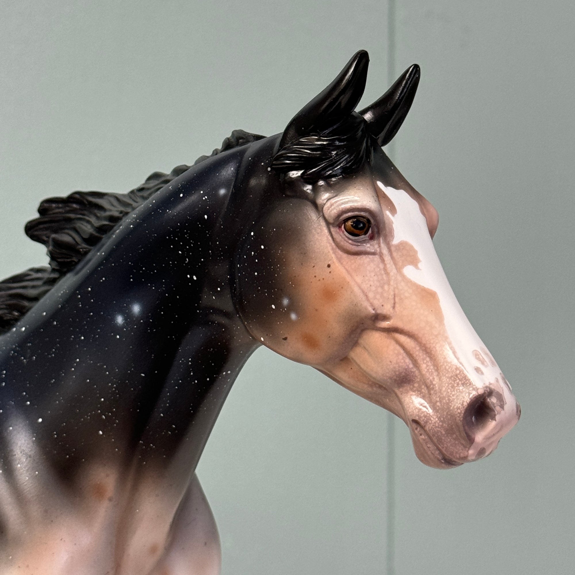 Dear Friend - OOAK Housed Within the Heart Series LE-15 Run Deco Palouse By Ellen Robbins EQ24 Based on Art of the Horse Literature Submission By Erin Verscheure