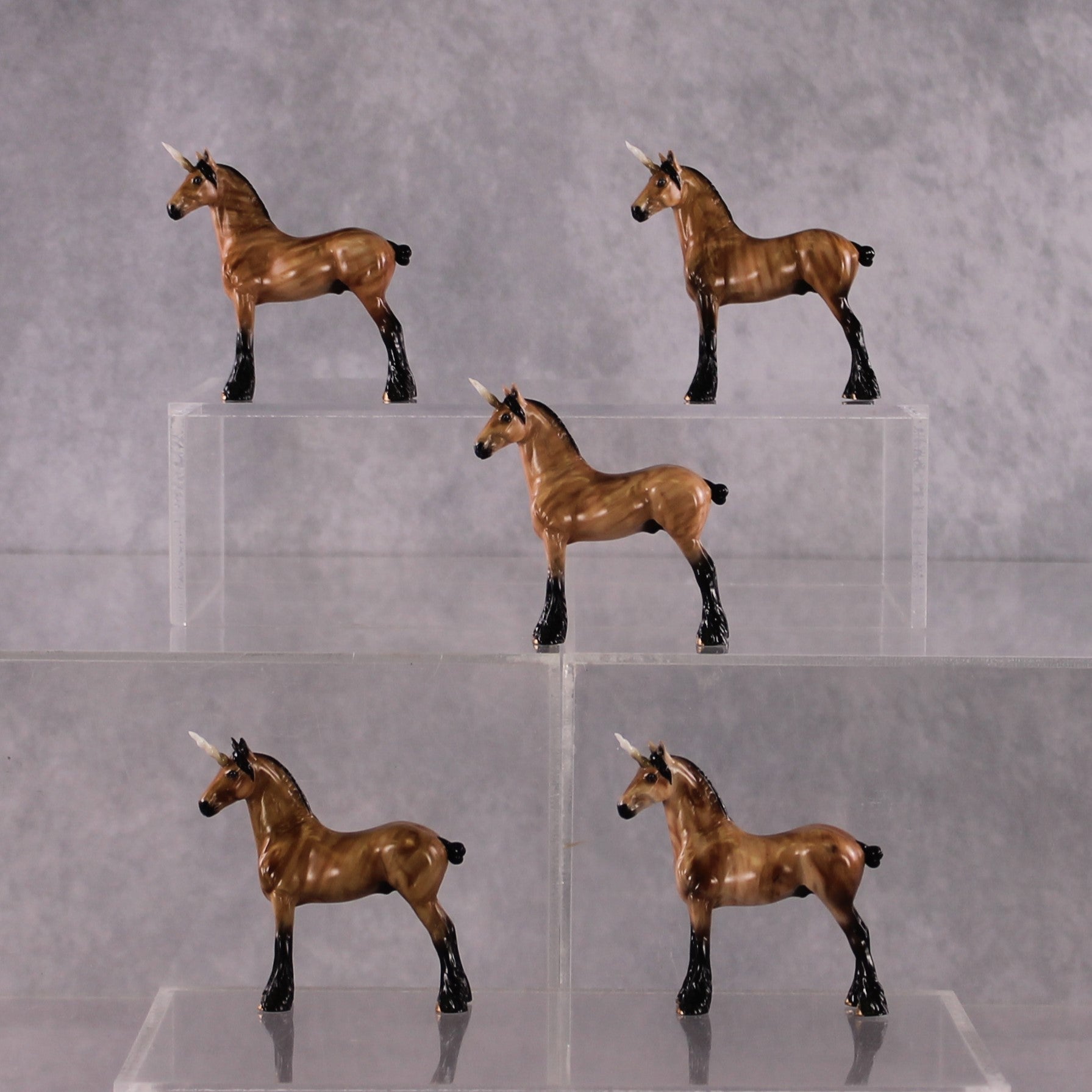 "Woodgrain Caliban" Draft Chip LE-5 Grab Bag - Painted By Ellen Robbins CL25