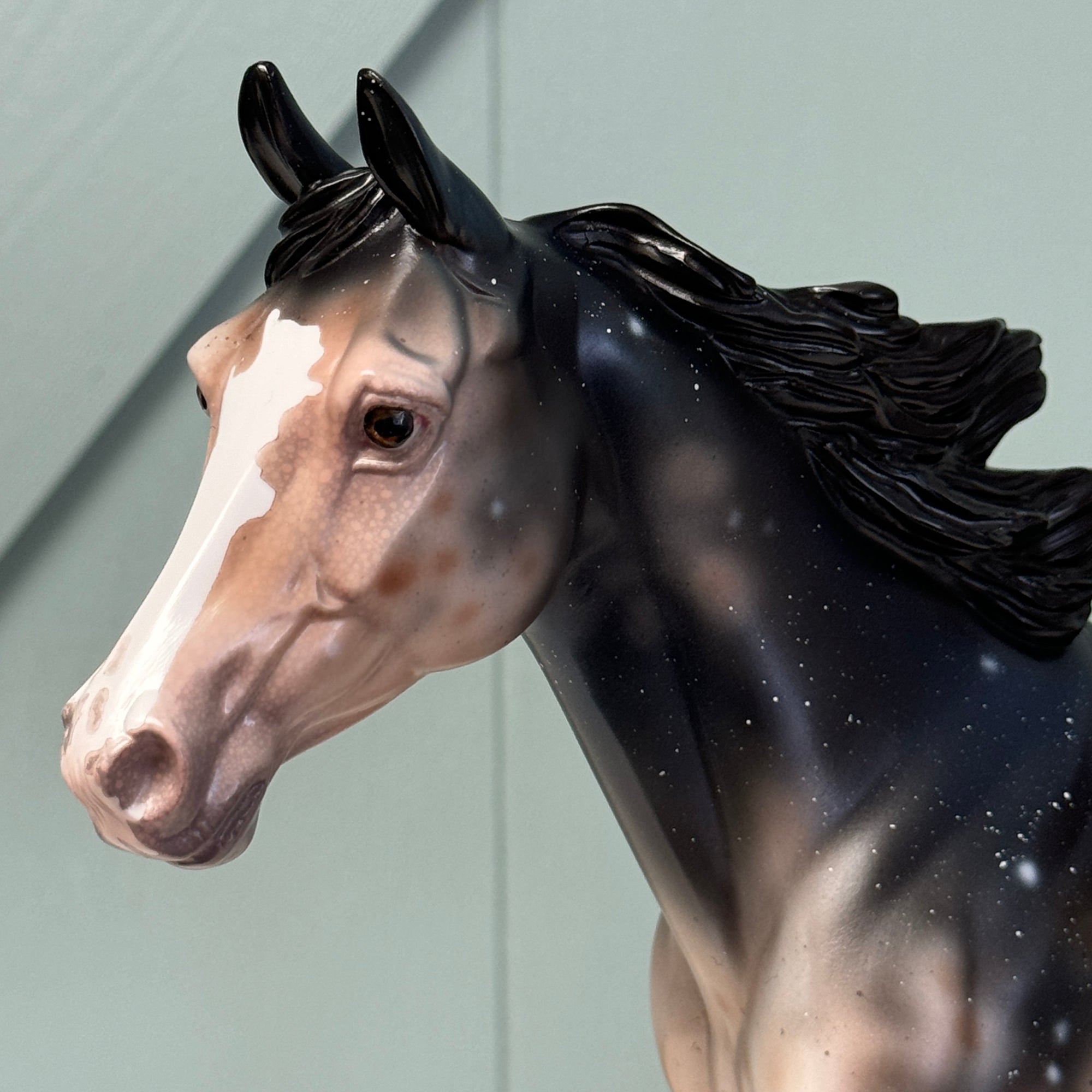 Dear Friend - OOAK Housed Within the Heart Series LE-15 Run Deco Palouse By Ellen Robbins EQ24 Based on Art of the Horse Literature Submission By Erin Verscheure