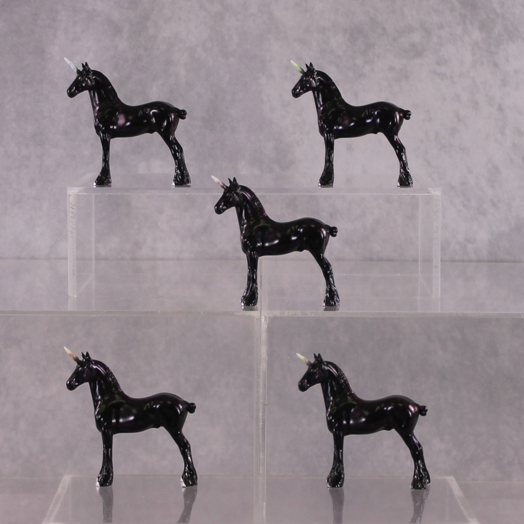 "Raven Caliban" Draft Chip LE-5 Grab Bag - Painted By Ellen Robbins CL25