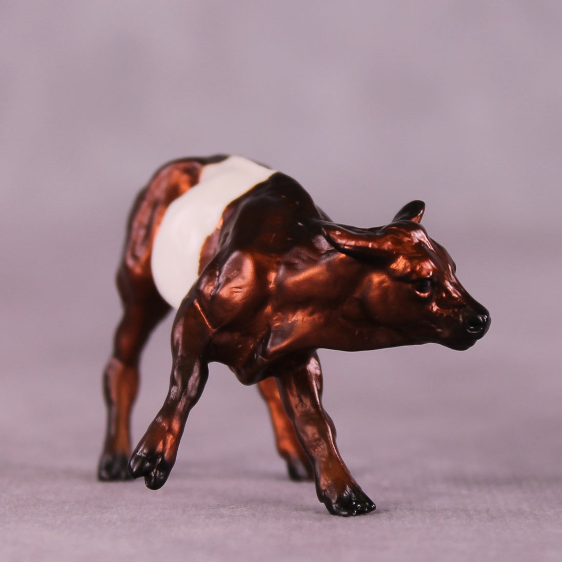 "Deja" OOAK Calf Chip by Julie Keim EQ25