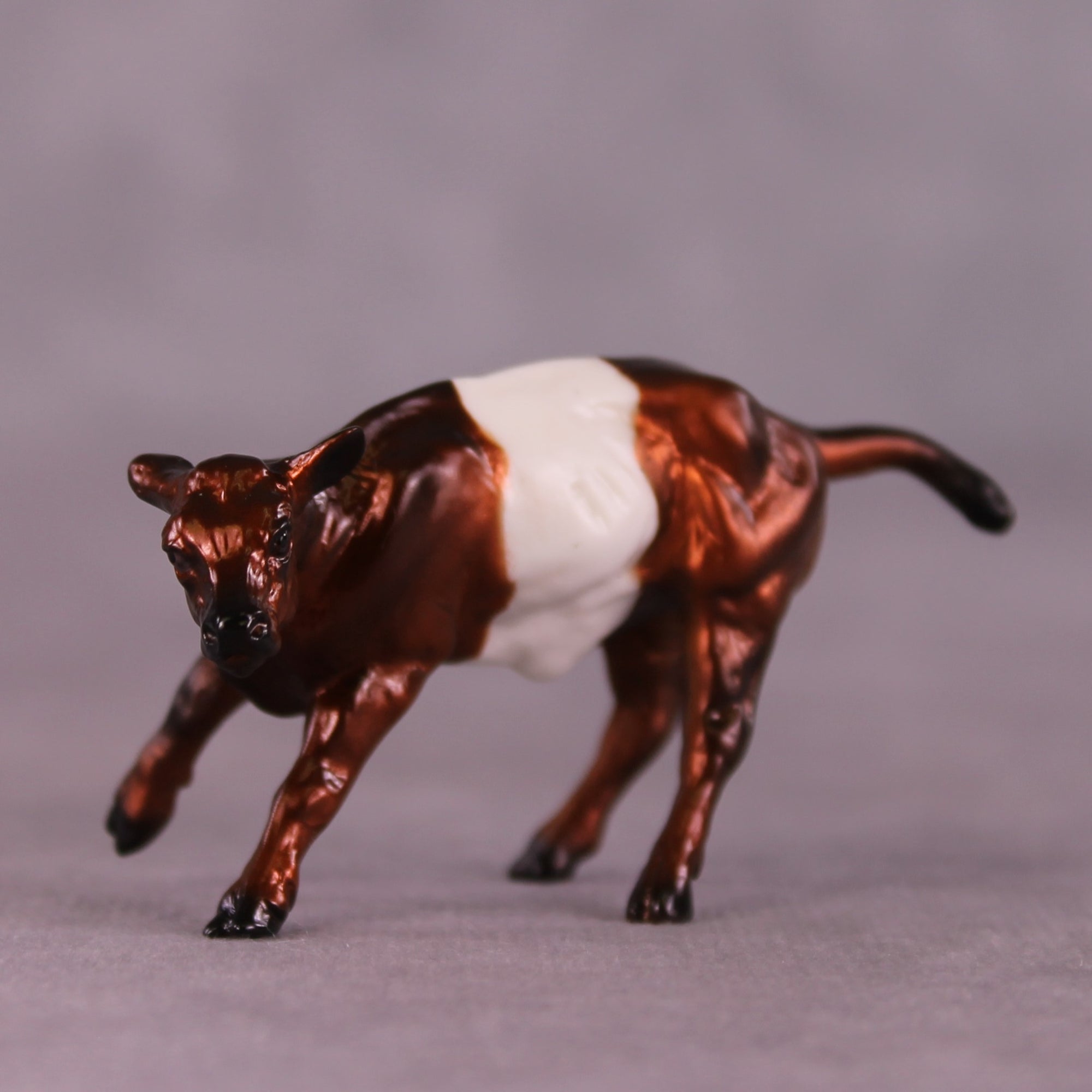 "Deja" OOAK Calf Chip by Julie Keim EQ25