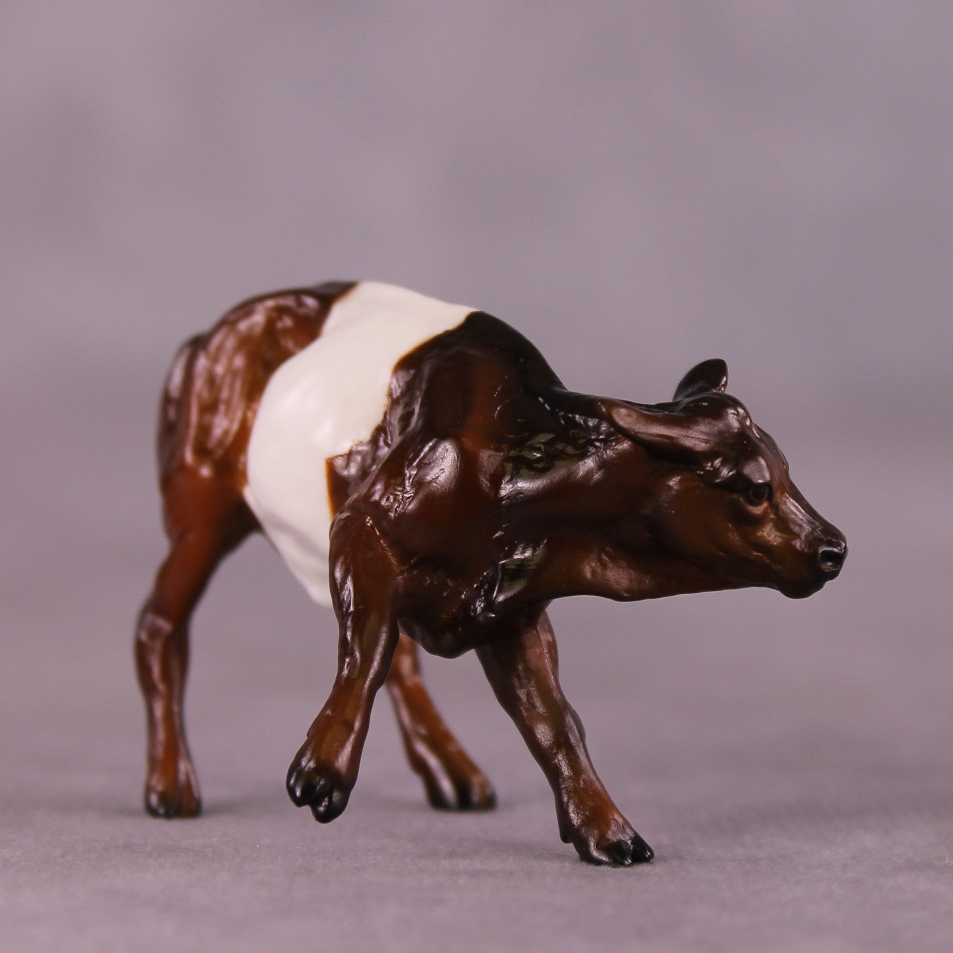 "Fontaine" OOAK Calf Chip by Julie Keim EQ25