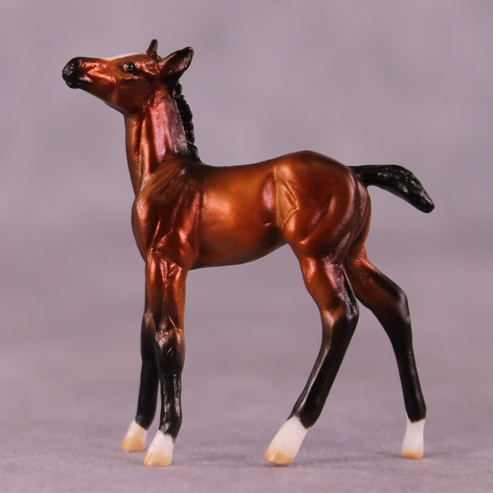 "Cynthia" OOAK Foal Chip by Julie Keim EQ25