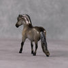 Farikal OOAK Custom Grulla Pony Chip By Kristin Cermele - Gemstone Series