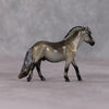 Farikal OOAK Custom Grulla Pony Chip By Kristin Cermele - Gemstone Series