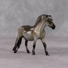 Farikal OOAK Custom Grulla Pony Chip By Kristin Cermele - Gemstone Series