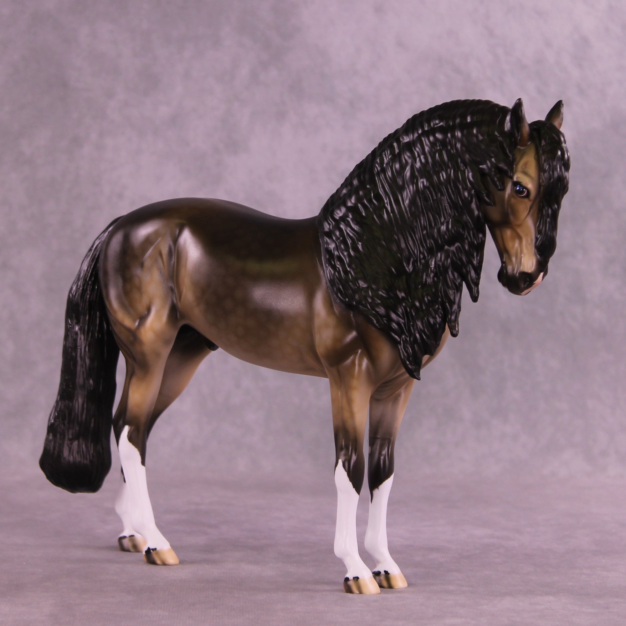 Bruno OOAK Andalusian by Dawn Quick DDOOAKs26