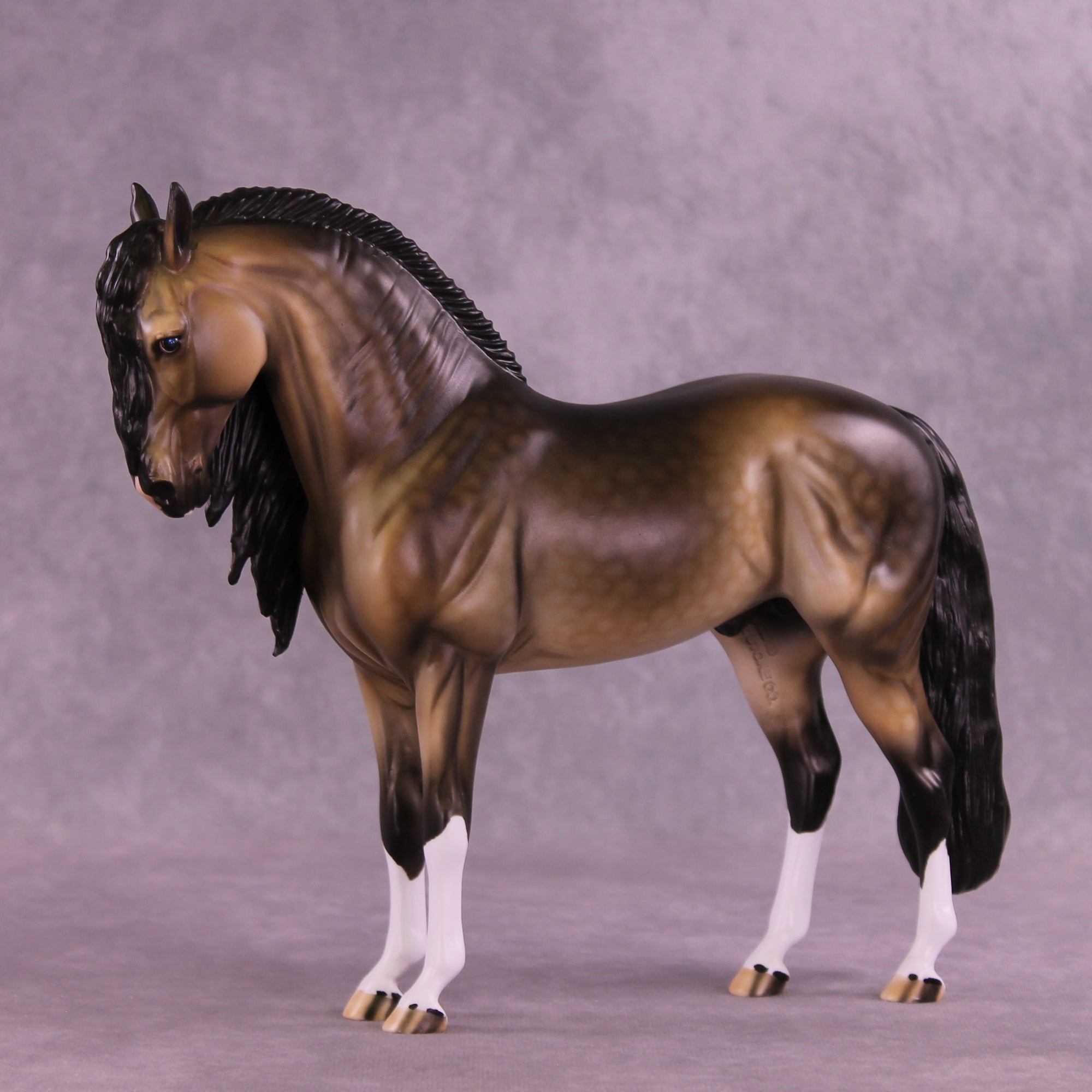 Bruno OOAK Andalusian by Dawn Quick DDOOAKs26