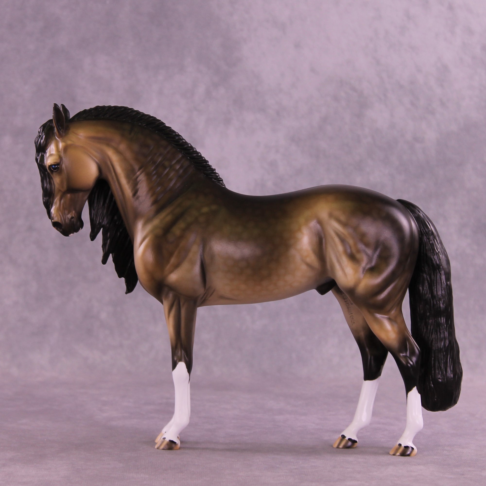 Bruno OOAK Andalusian by Dawn Quick DDOOAKs26