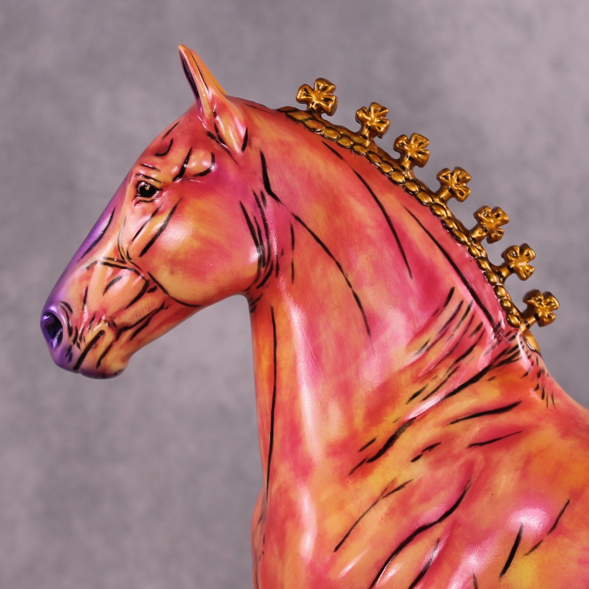 "Tahiti Marvel" OOAK Trotting Drafter By Mel Miller SHCF25 Best Offer 5/27/25