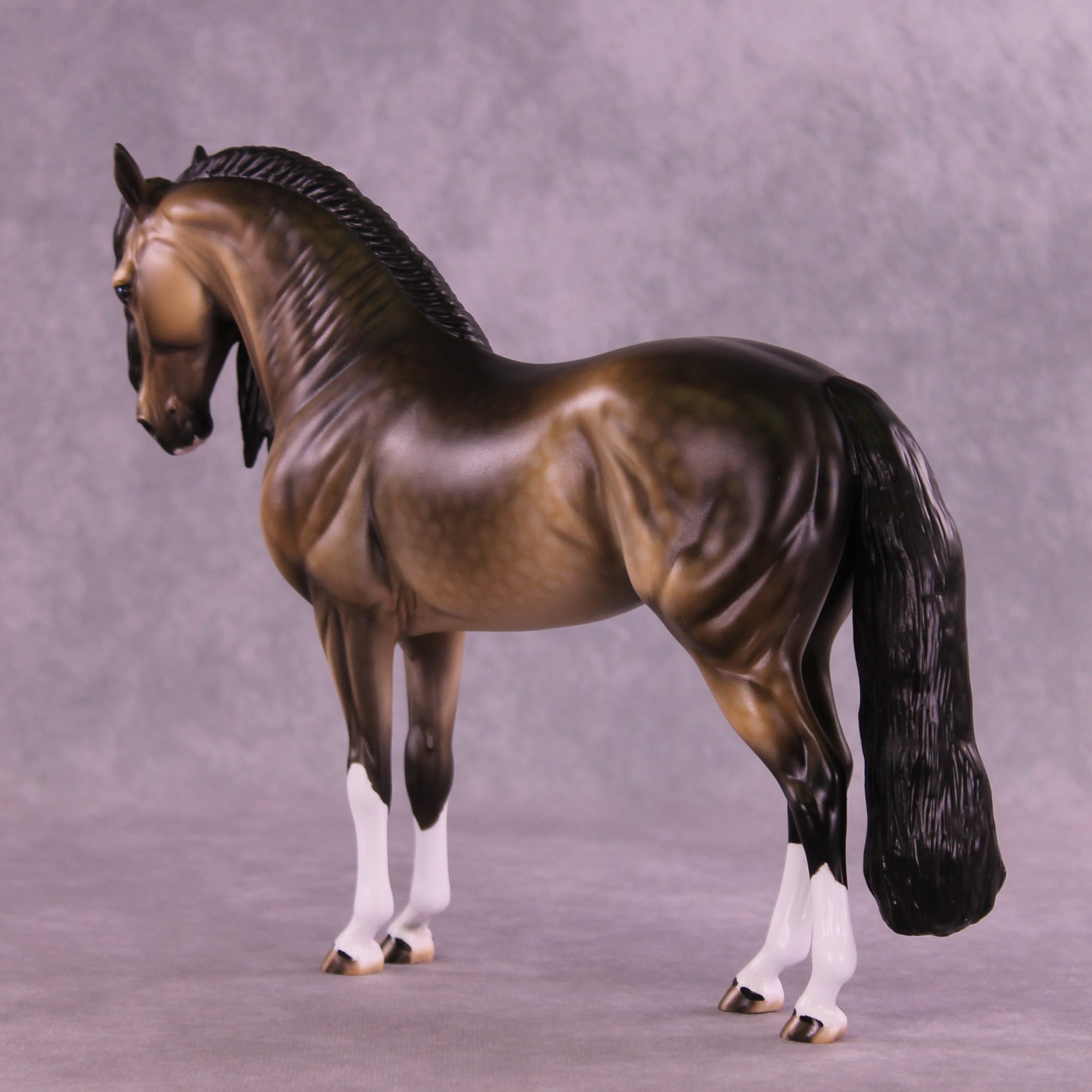 Bruno OOAK Andalusian by Dawn Quick DDOOAKs26