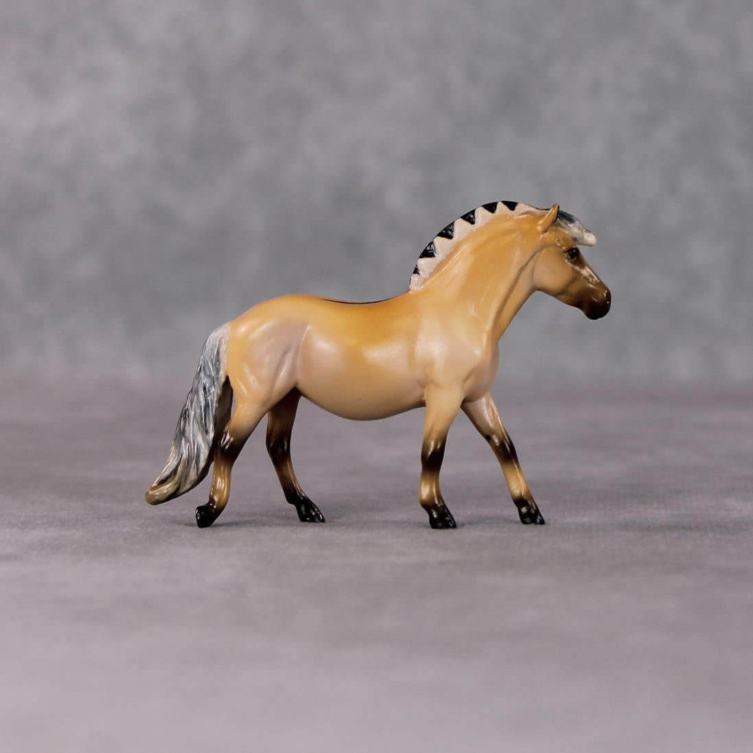 "Vafler" OOAK Custom Fjord Pony Chip By Kristen Cermele - Gemstone Series