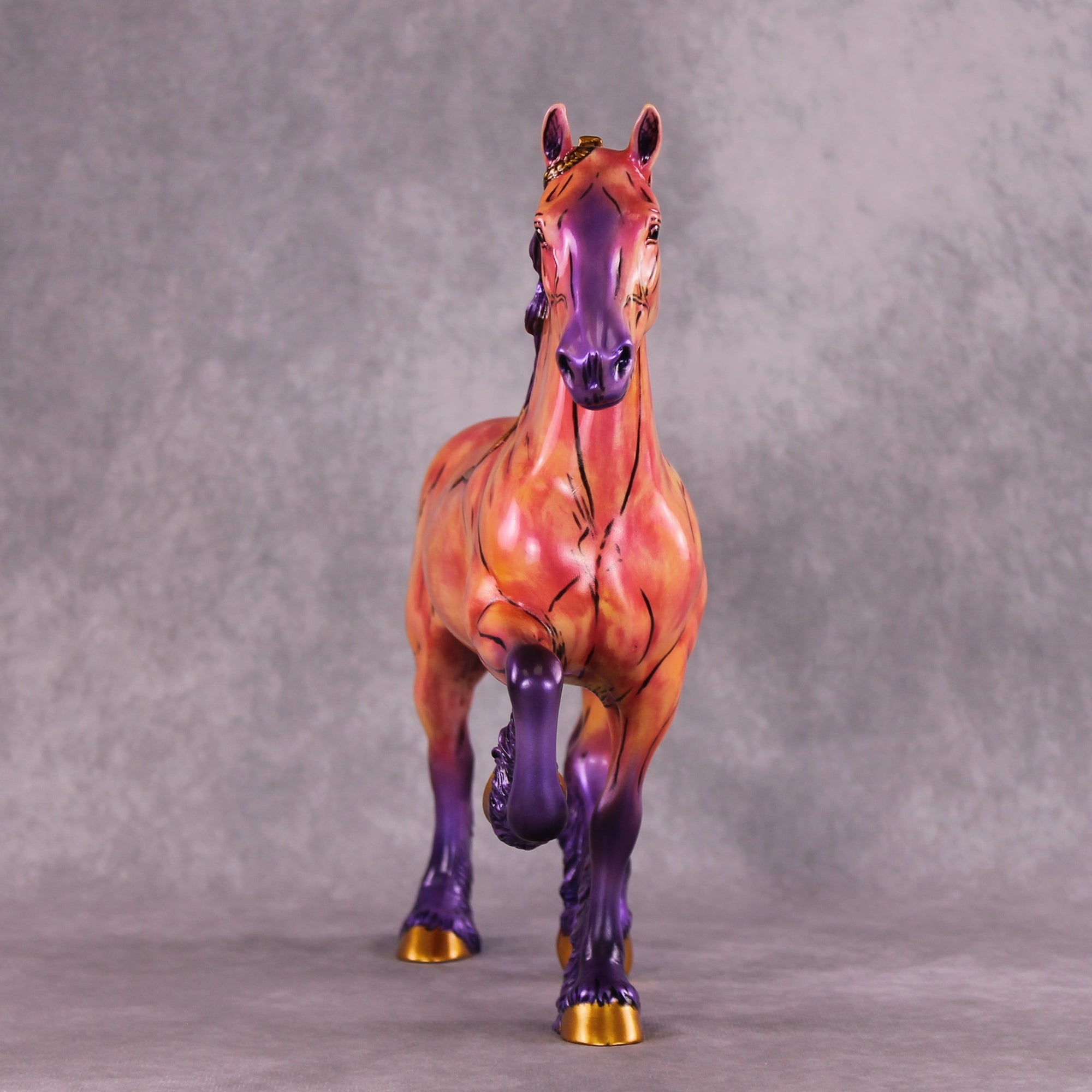 "Tahiti Marvel" OOAK Trotting Drafter By Mel Miller SHCF25 Best Offer 5/27/25