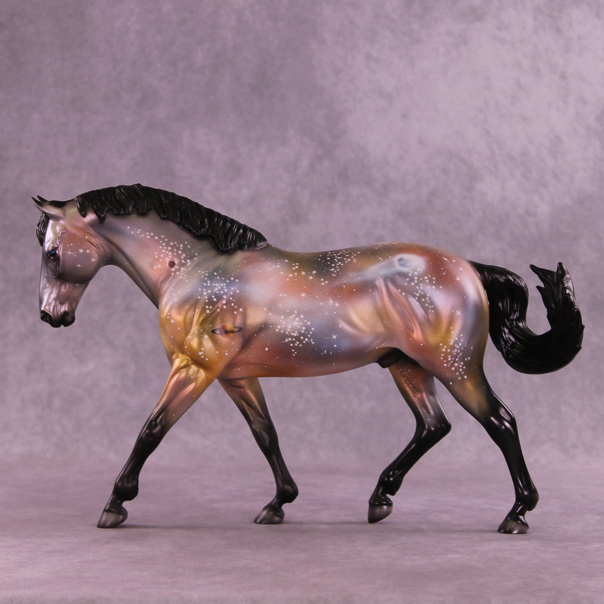 Hubble OOAK FCM Irish Draught by Dawn Quick DDOOAKs26