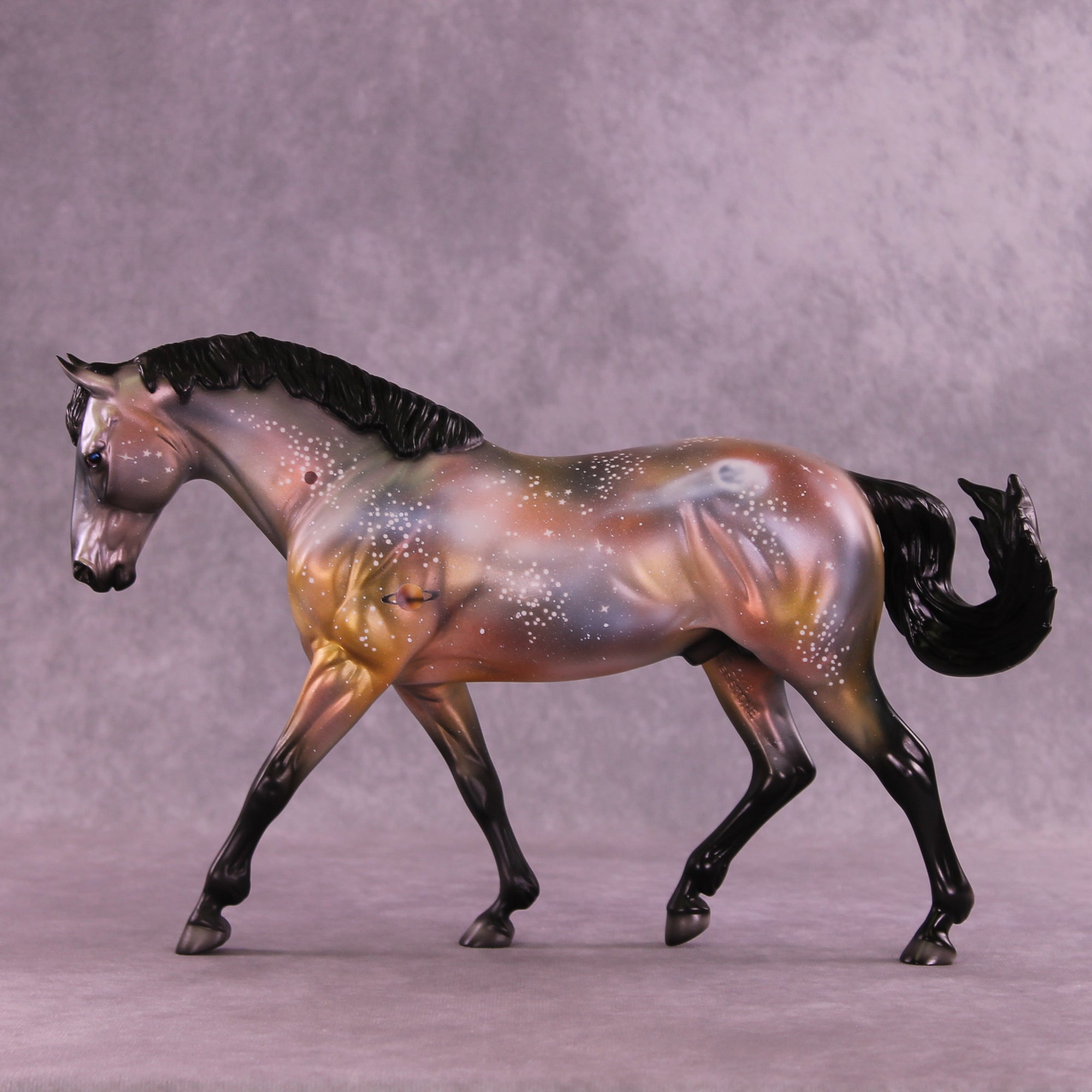 Hubble OOAK FCM Irish Draught by Dawn Quick DDOOAKs26