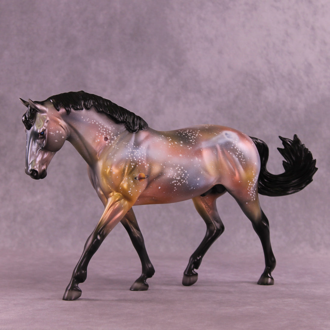 Hubble OOAK FCM Irish Draught by Dawn Quick DDOOAKs26