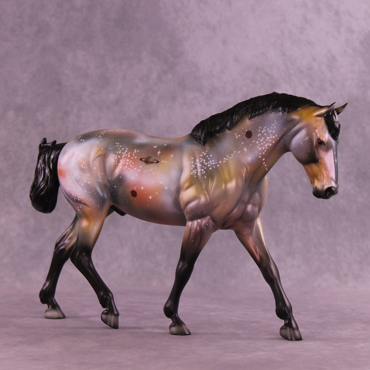 Hubble OOAK FCM Irish Draught by Dawn Quick DDOOAKs26