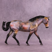 Hubble OOAK FCM Irish Draught by Dawn Quick DDOOAKs26