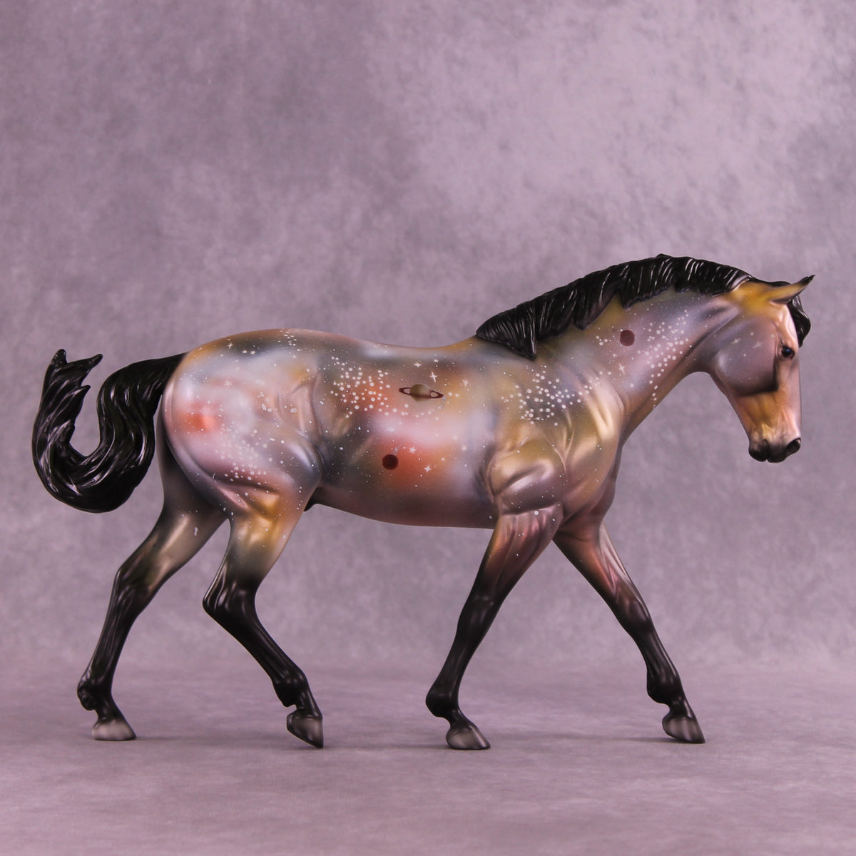 Hubble OOAK FCM Irish Draught by Dawn Quick DDOOAKs26