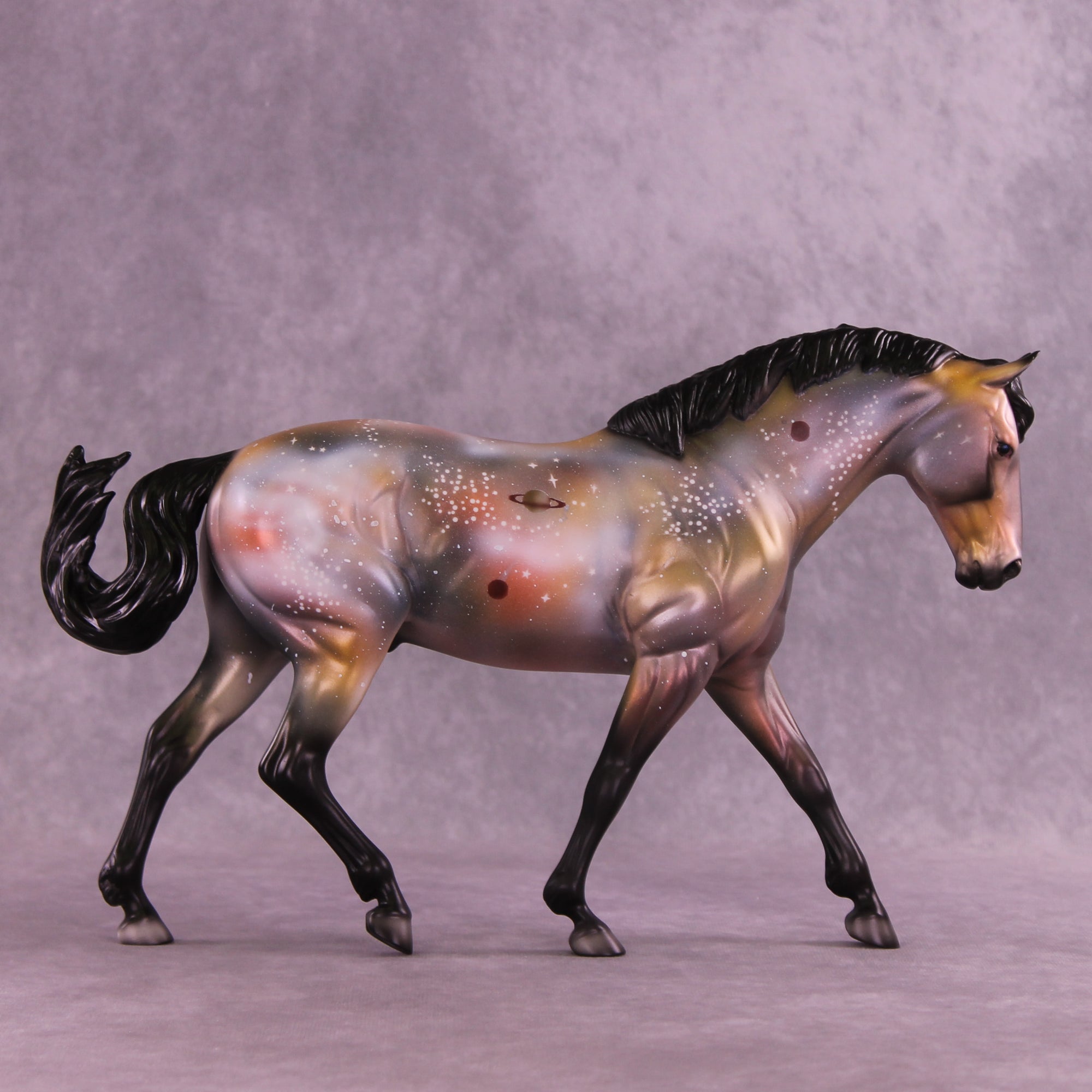 Hubble OOAK FCM Irish Draught by Dawn Quick DDOOAKs26