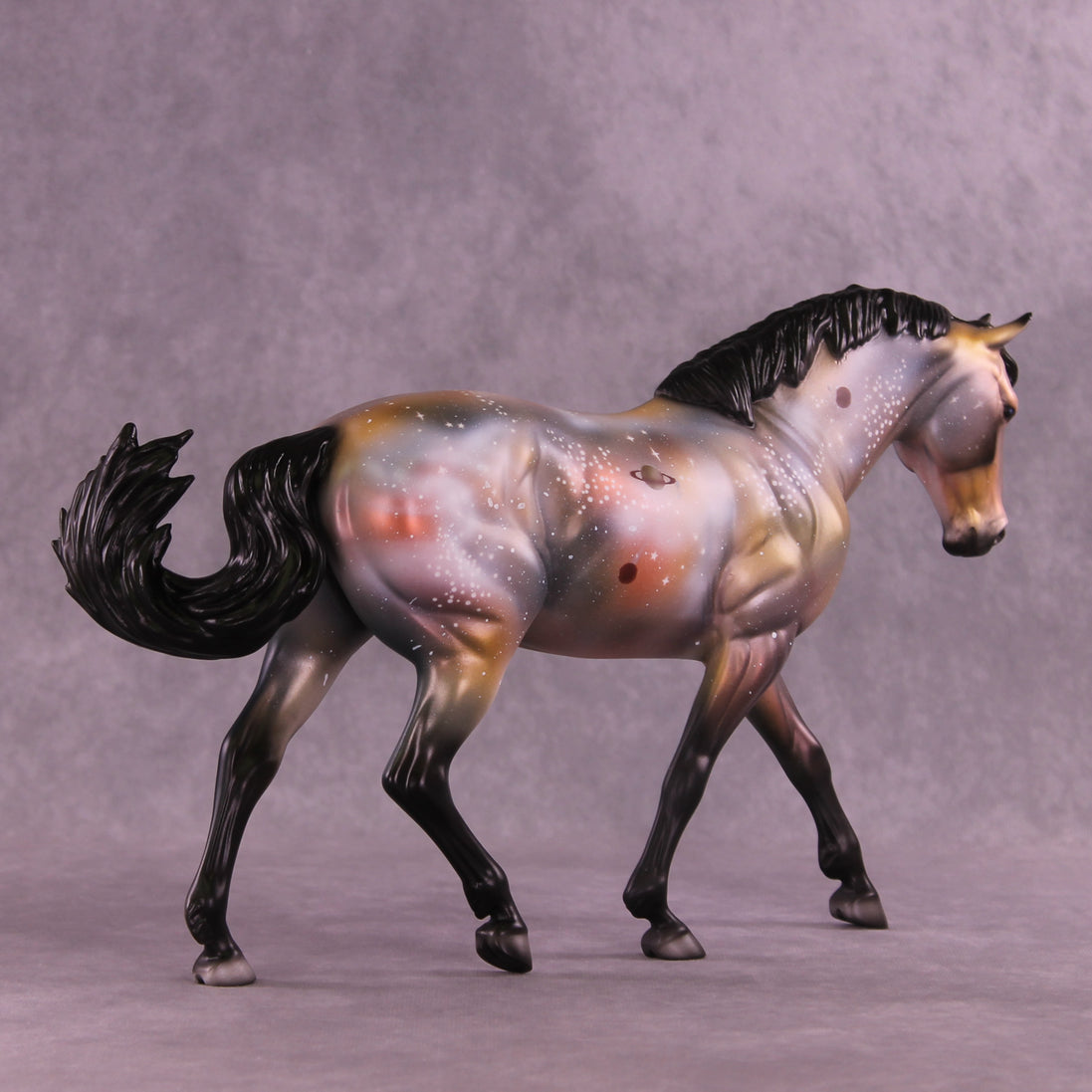 Hubble OOAK FCM Irish Draught by Dawn Quick DDOOAKs26
