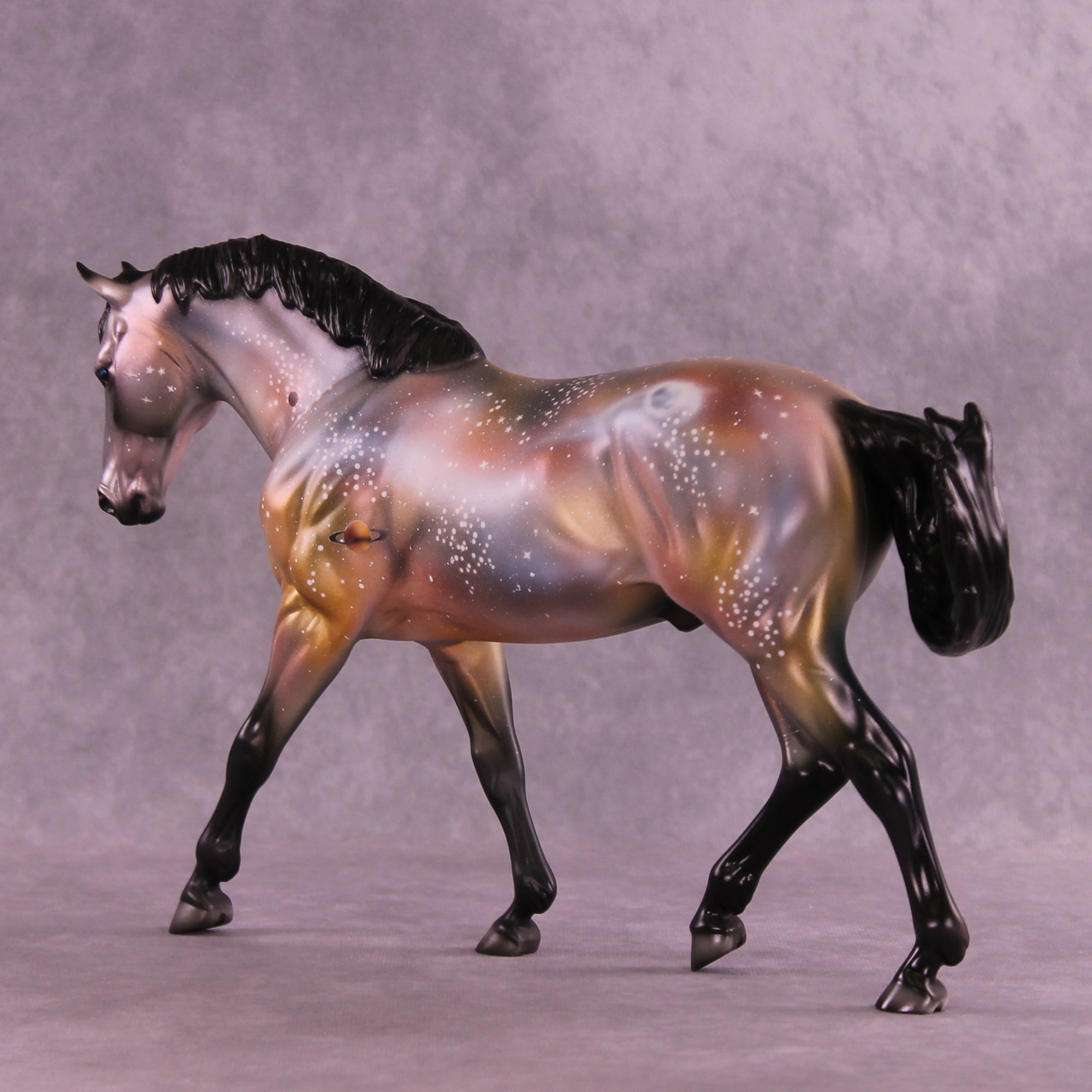 Hubble OOAK FCM Irish Draught by Dawn Quick DDOOAKs26