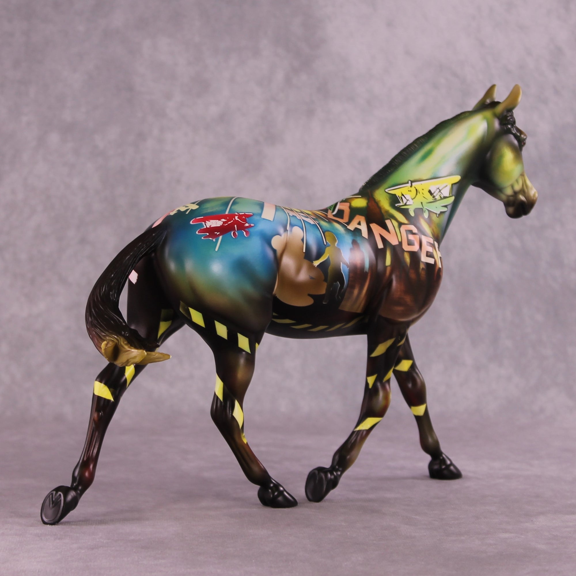 "Tantrum" OOAK Pony by Kike Duarte  SHCF25OS