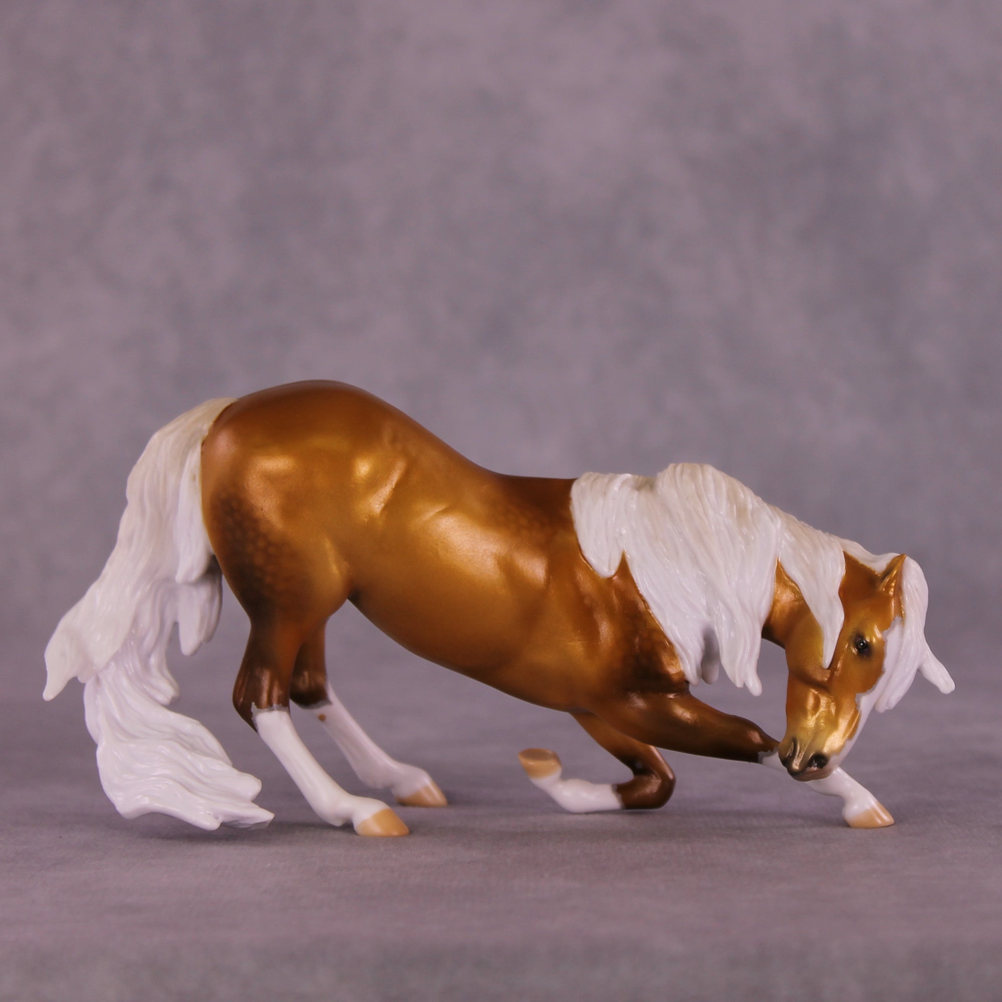 Autumnal Equinox OOAK EFCM Pebble Rearing Horse by Ellen Robbins Best Offers LHS25 09/09/2025