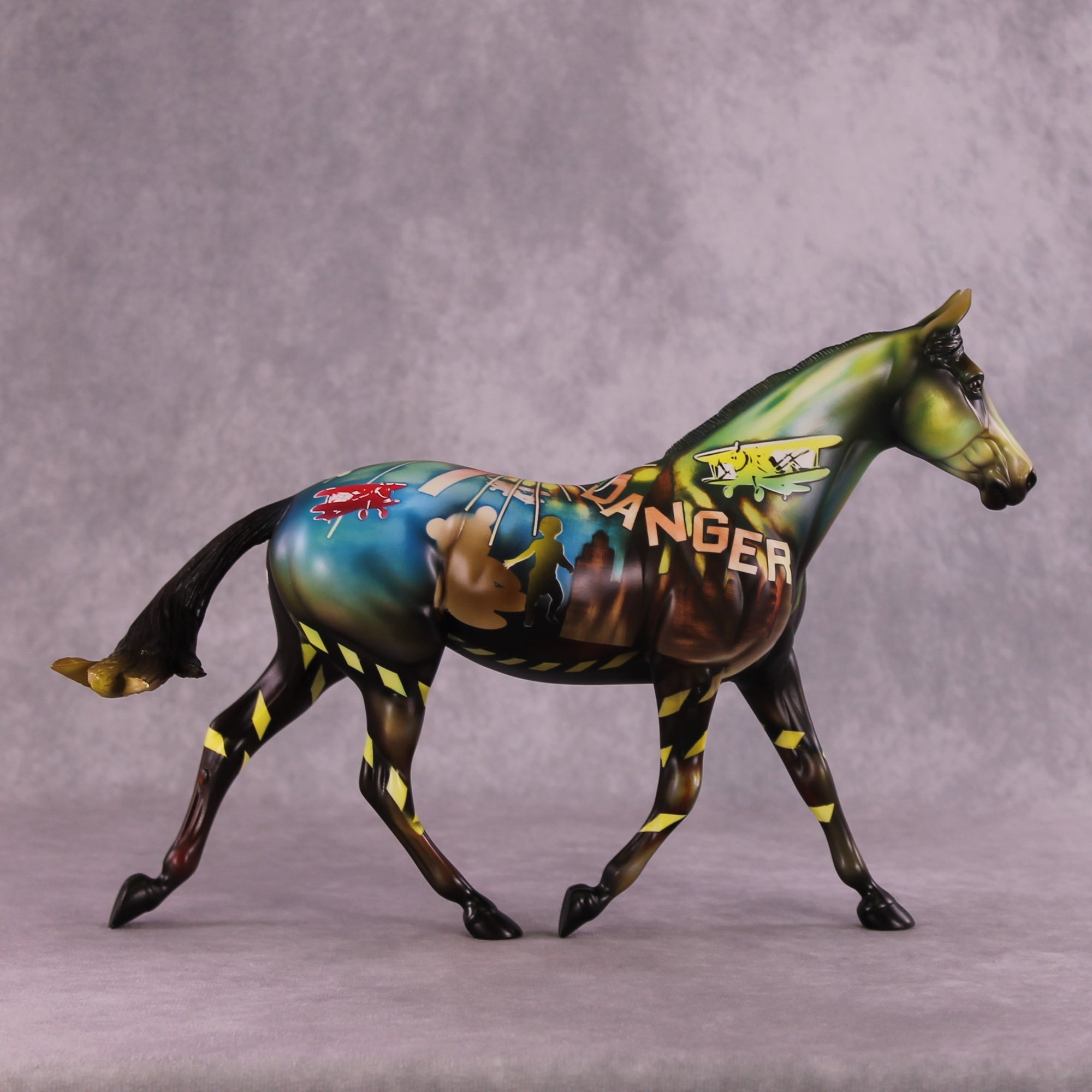 "Tantrum" OOAK Pony by Kike Duarte  SHCF25OS