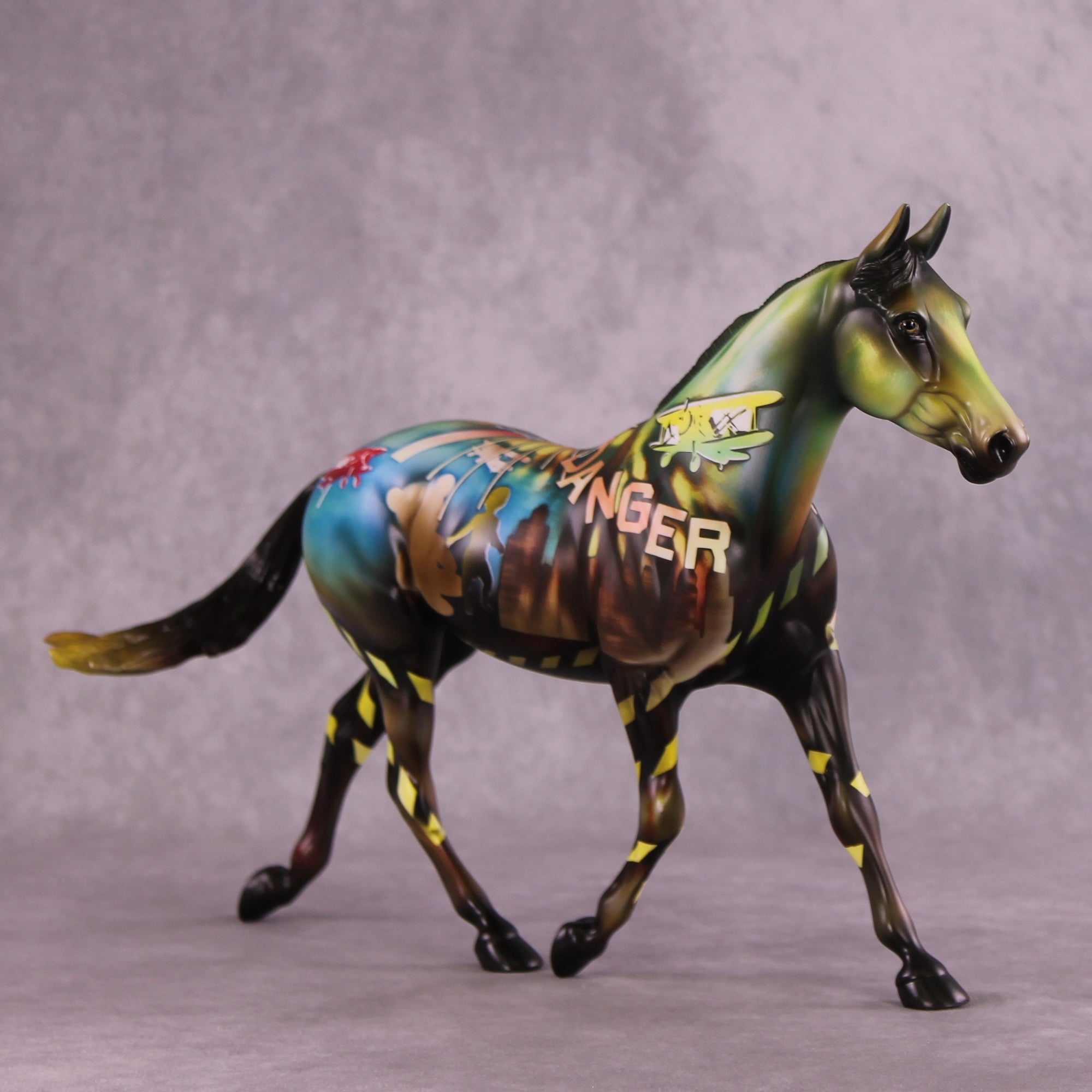 "Tantrum" OOAK Pony by Kike Duarte  SHCF25OS