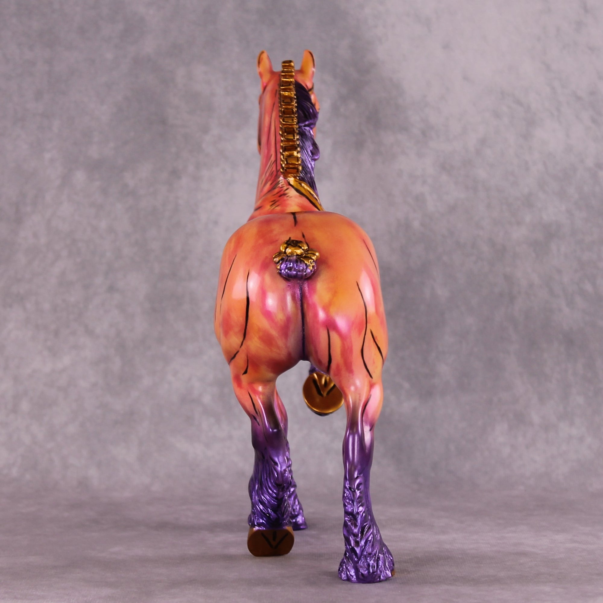 "Tahiti Marvel" OOAK Trotting Drafter By Mel Miller SHCF25 Best Offer 5/27/25