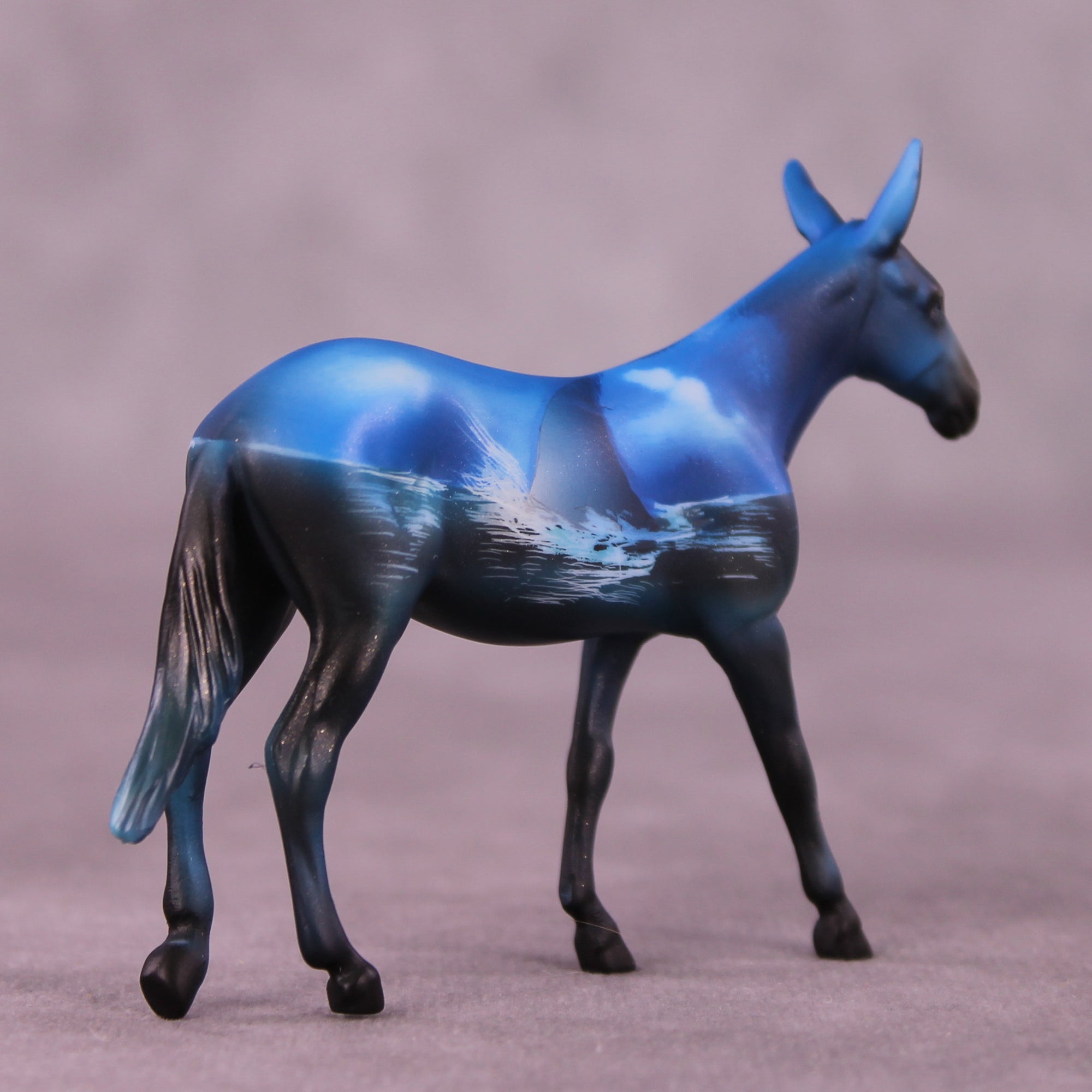 Fishing For Trouble OOAK Mule Chip by Kike Duarte SCD25