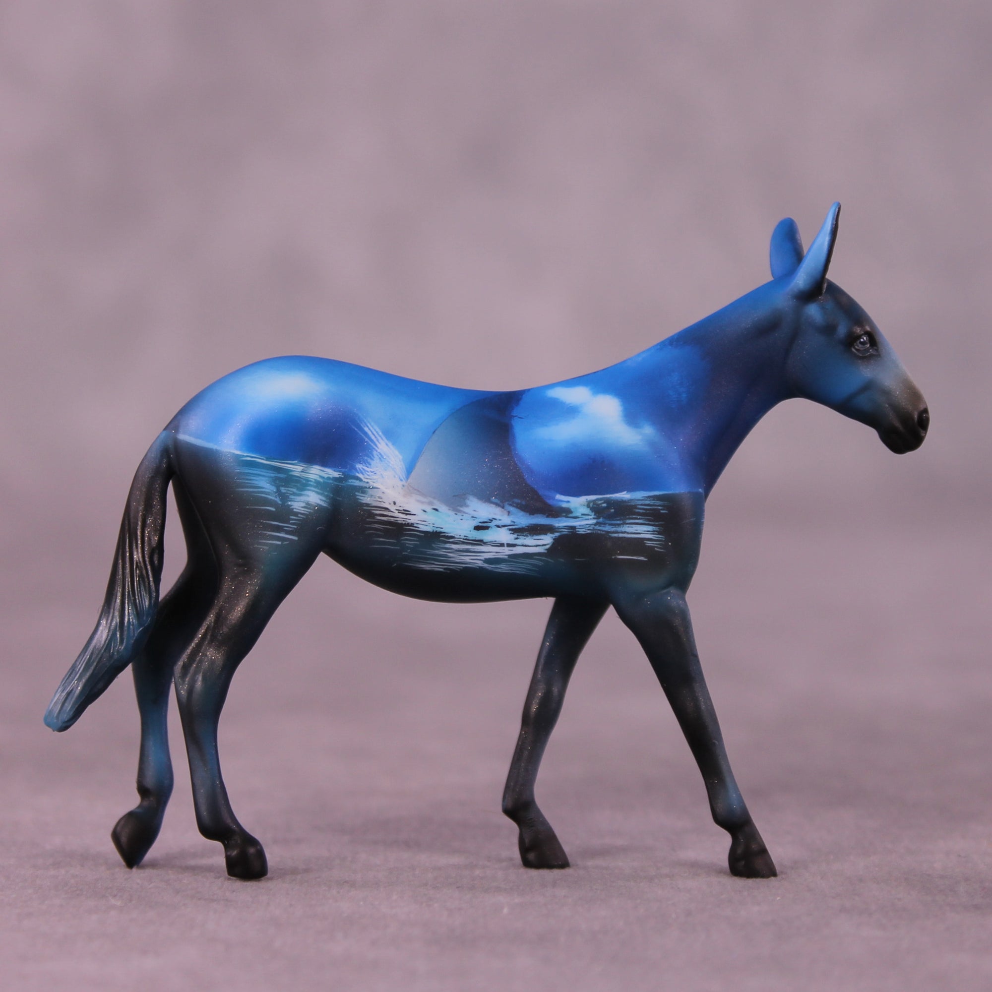 Fishing For Trouble OOAK Mule Chip by Kike Duarte SCD25