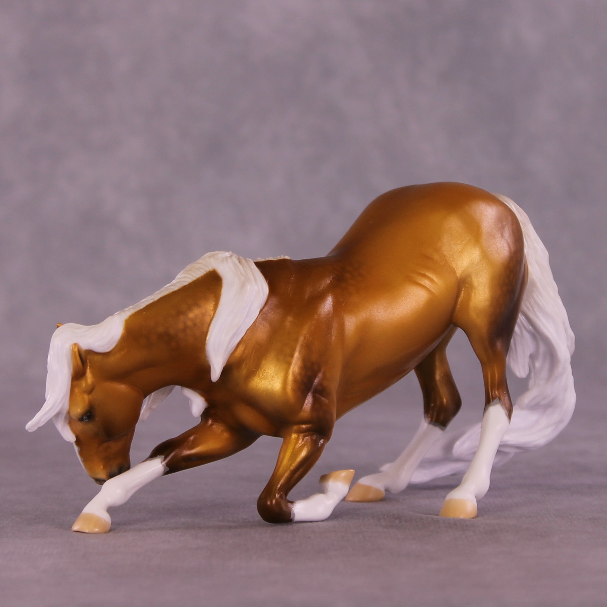 Autumnal Equinox OOAK EFCM Pebble Rearing Horse by Ellen Robbins Best Offers LHS25 09/09/2025