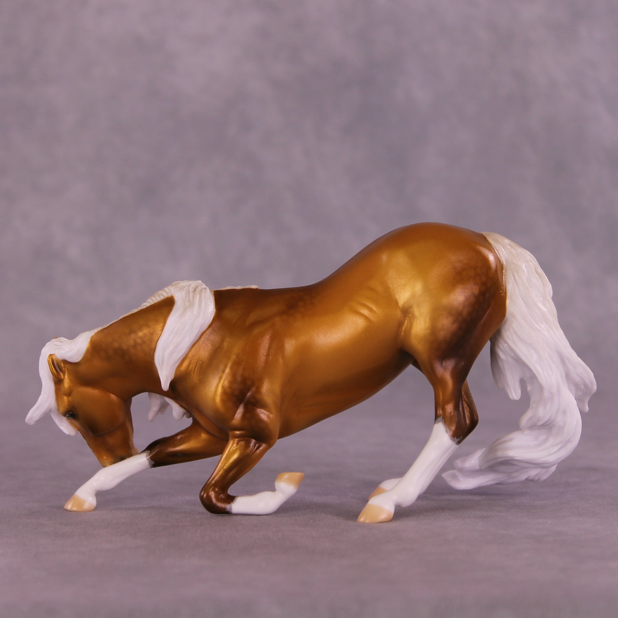 Autumnal Equinox OOAK EFCM Pebble Rearing Horse by Ellen Robbins Best Offers LHS25 09/09/2025