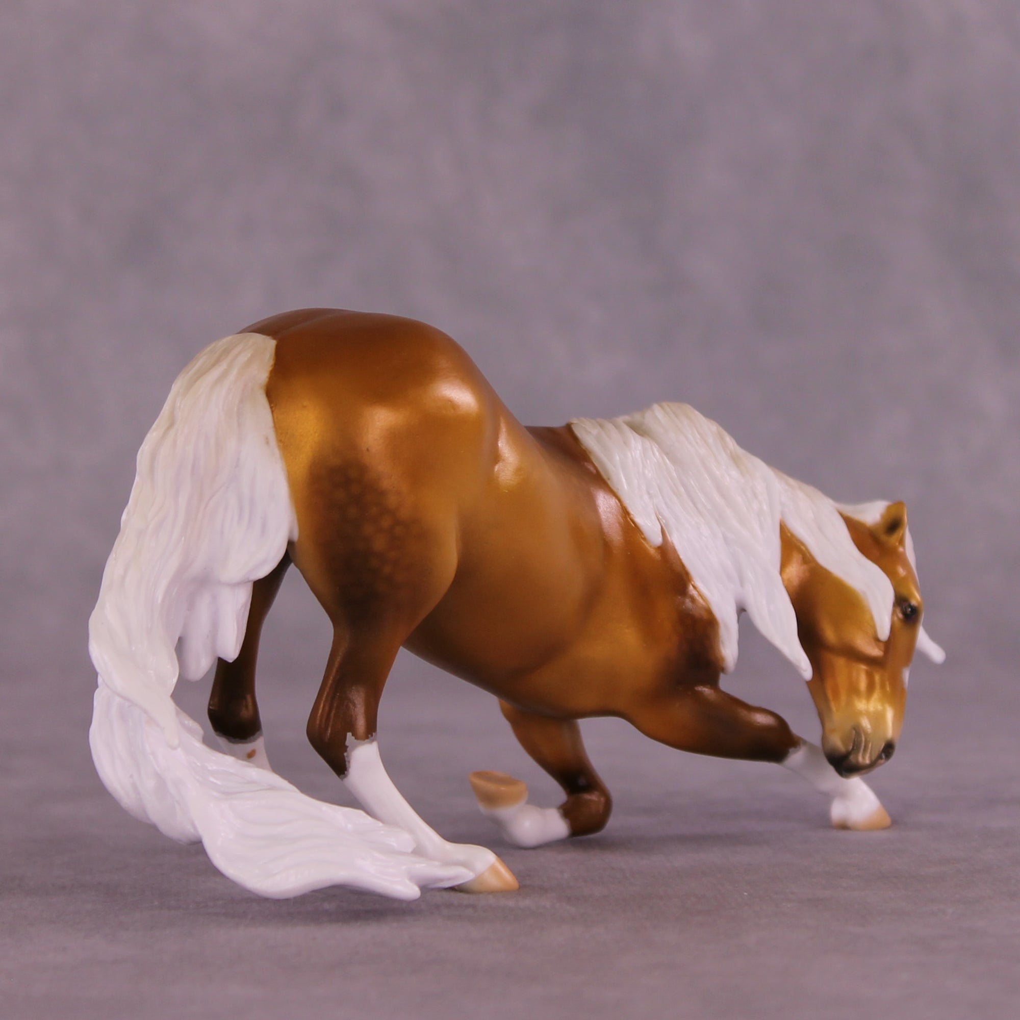 Autumnal Equinox OOAK EFCM Pebble Rearing Horse by Ellen Robbins Best Offers LHS25 09/09/2025