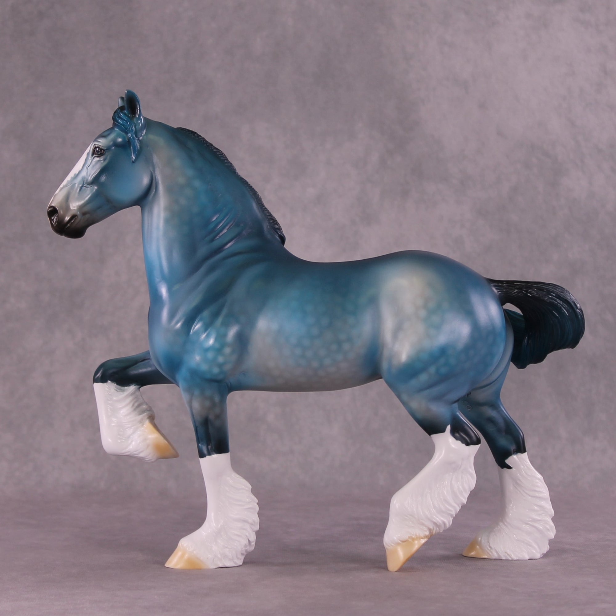 "Fjellstrom" OOAK FCM Trotting Drafter by Dawn Quick SHCF25