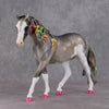 The Babysitter I OOAK Custom Soft Dapple Grey Sabino Pony Stone By Kristin Cermele - Gemstone Series