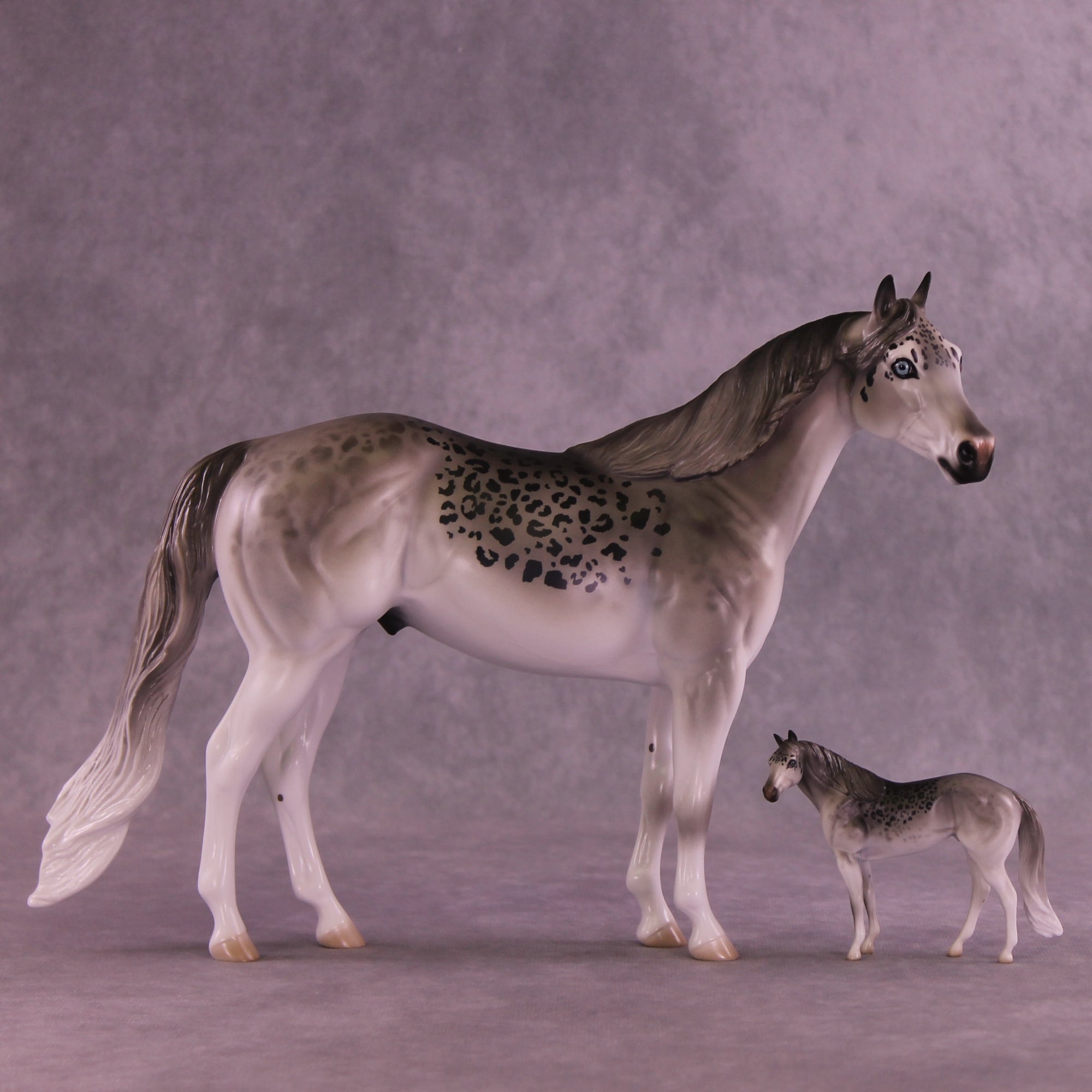 Mini Uncia OOAK EFCM Chip Stock Horse by Jess Hamill &amp; Melanie Miller SCD26
