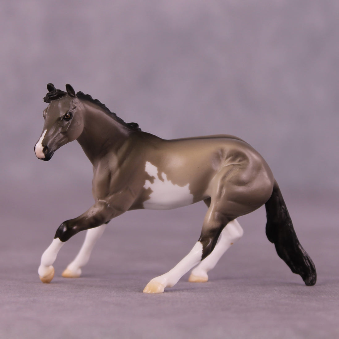 "Hunter" OOAK Cutter Chip by Julie Keim EQ25